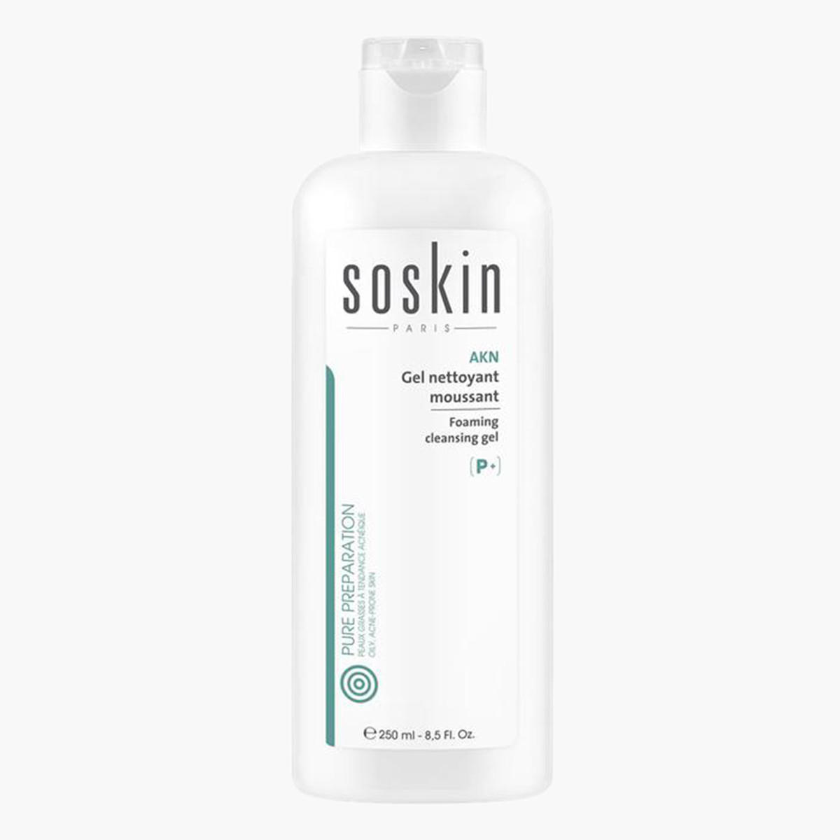 SOSKIN P+ Foaming Cleansing Gel - 250 ml-beautyandpersonalcare-skin-cleansers-facewashandcleansers-image-1