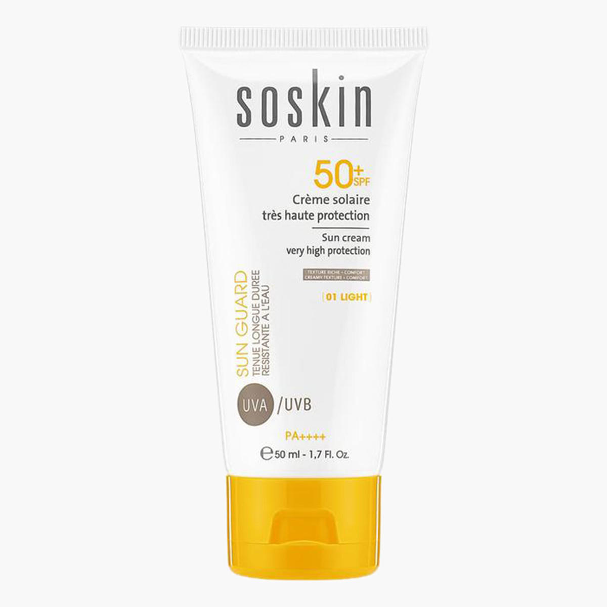 SOSKIN Sun Guard Tinted Cream with SPF 50+ - 50 ml-beautyandpersonalcare-skin-suncare-bodysunscreen-image-1