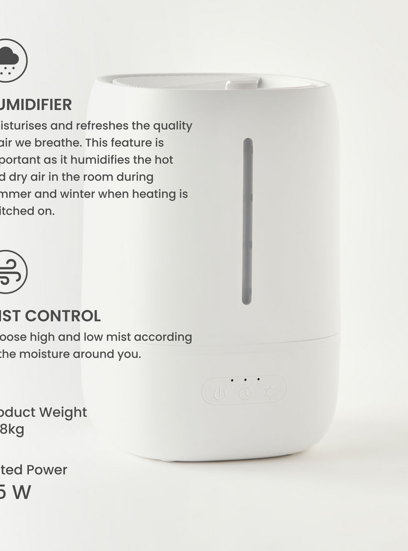 Riviera Ultrasonic Aroma Humidifier - 3.7 L-household-homefragrance-airrevitalisersandhumidifiers-image-3
