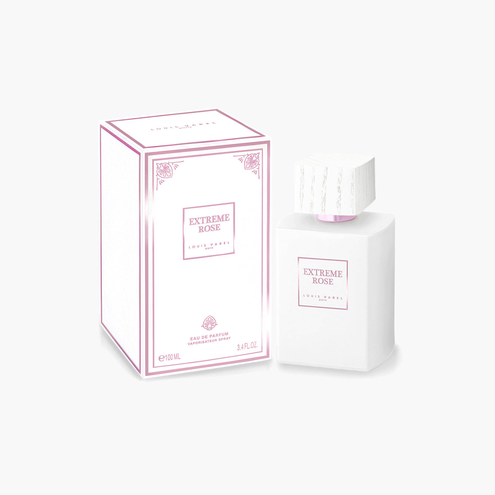 Louis Varel Extreme Rose Eau De Parfum - 100 ml-beautyandpersonalcare-fragrance-unisex-image-1