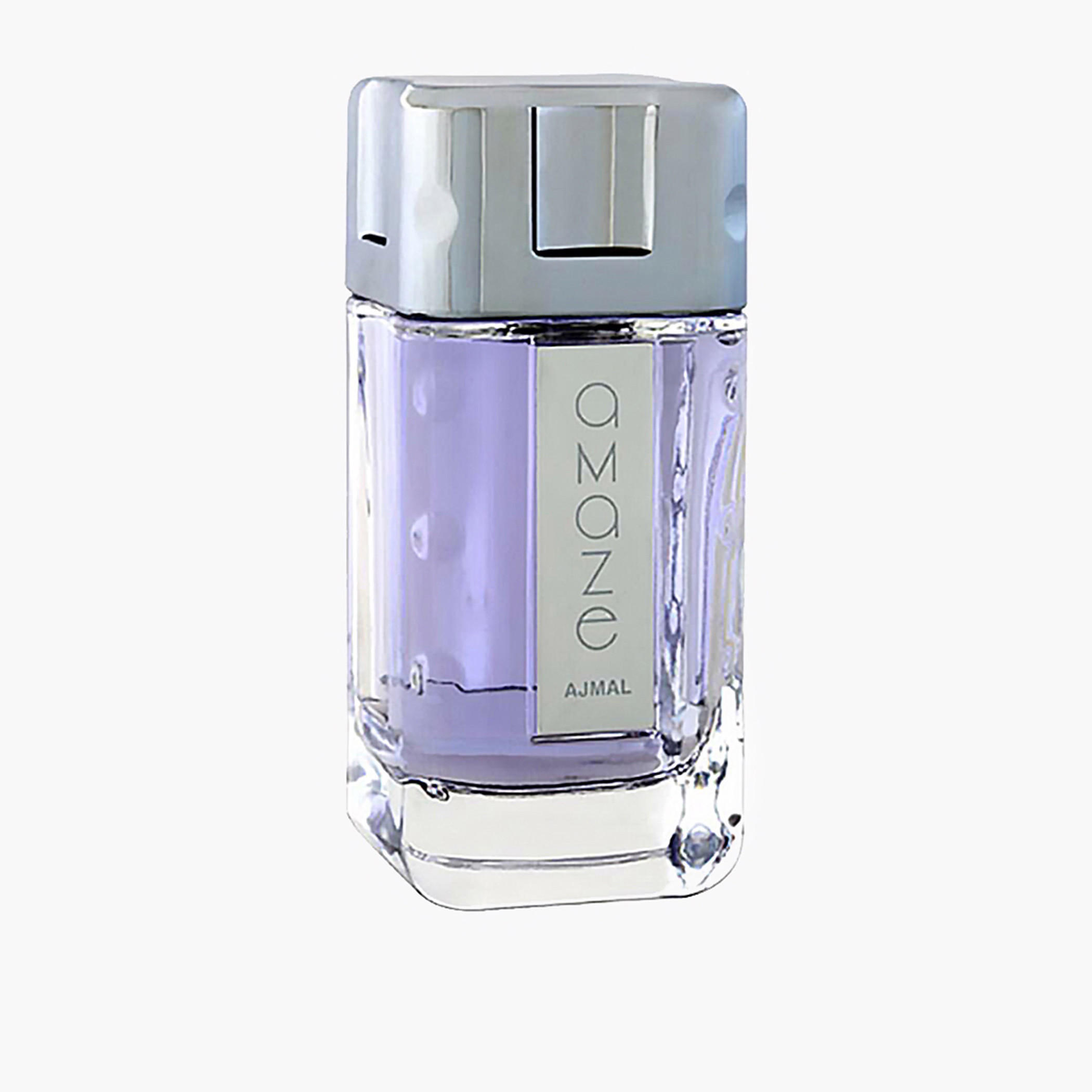 Ajmal Amaze Men's Eau De Parfum Spray - 100 ml-beautyandpersonalcare-fragrance-men-image-2