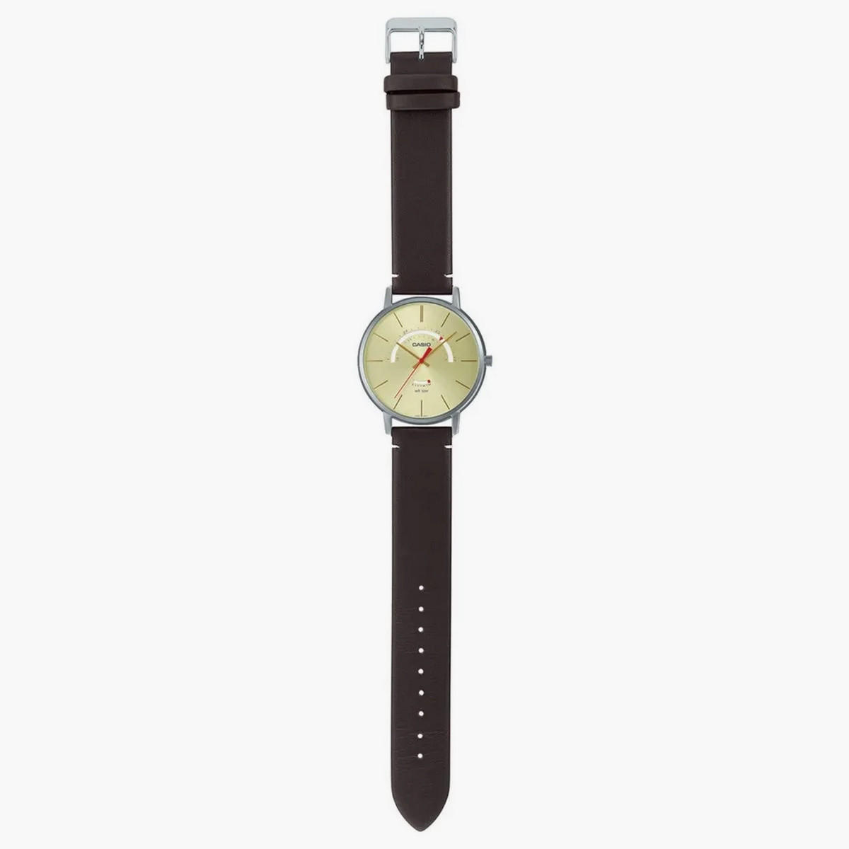 ساعة كاسيو للرجال من انالوج عقارب وسوار من جلد طبيعي أسمر - MTP-B105L-2AVDF-men-watchesandjewellery-watches-image-11