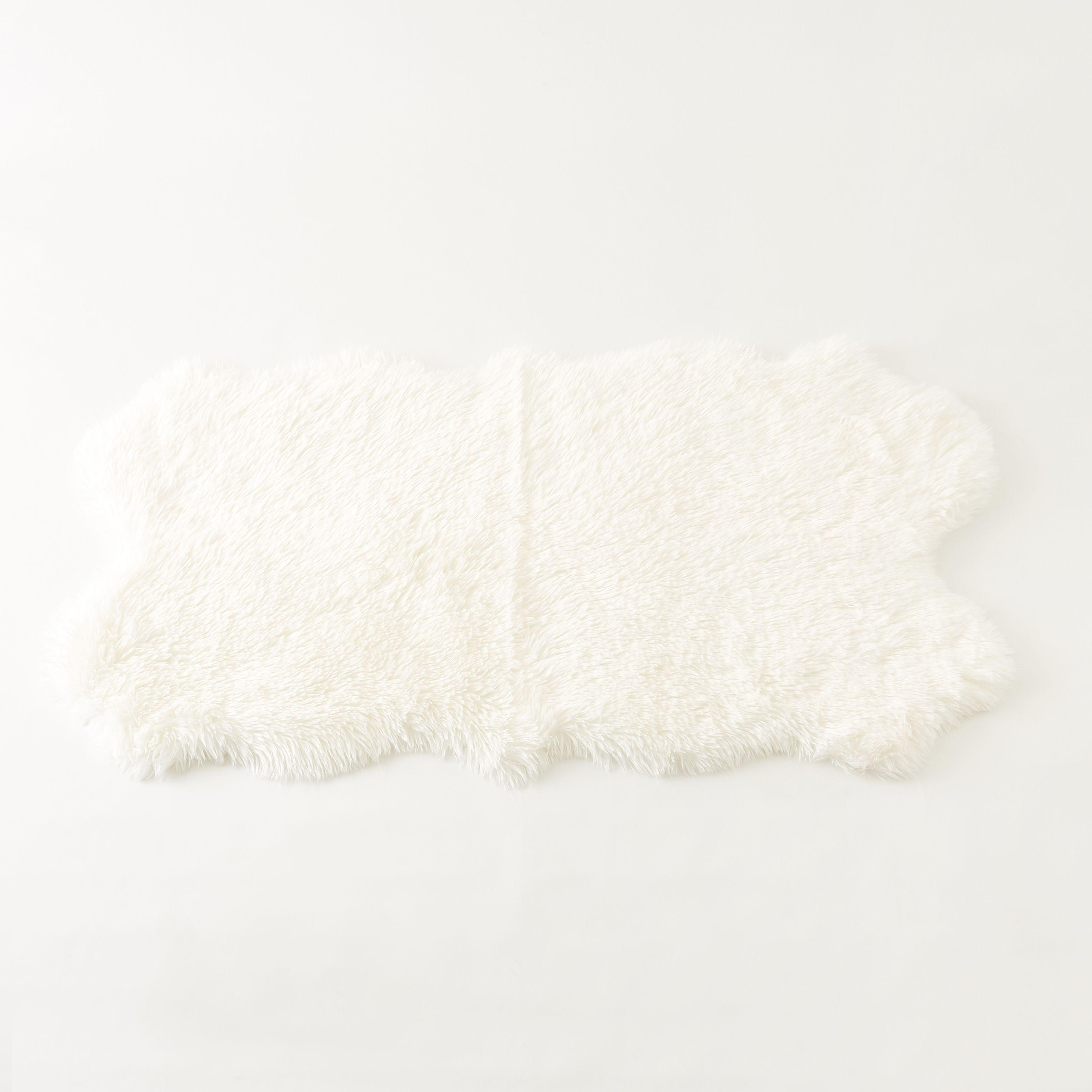 Faux Fur Rug - 165x90 cms-household-rugsandcarpets-rugs-image-2