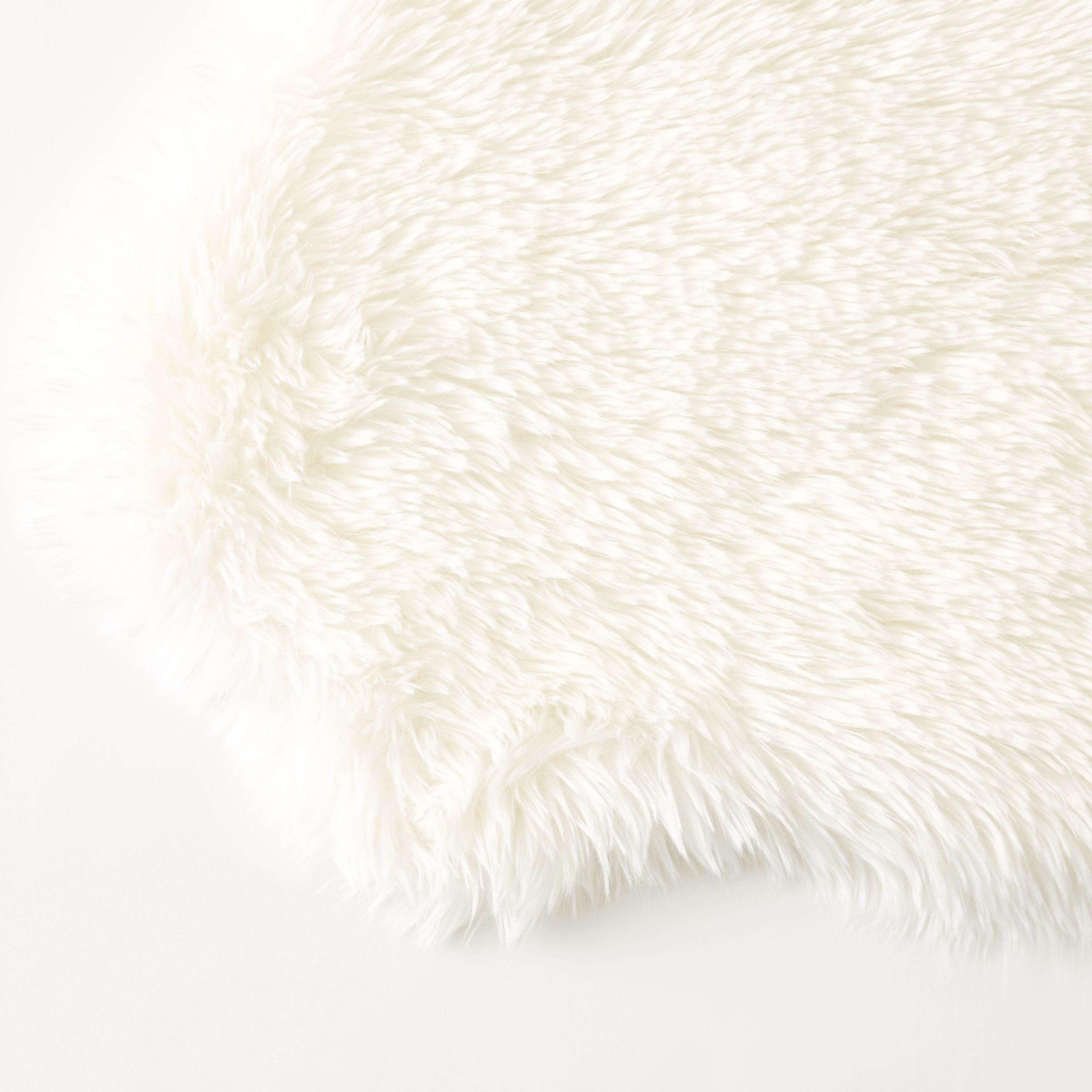 Faux Fur Rug - 165x90 cms-household-rugsandcarpets-rugs-image-3