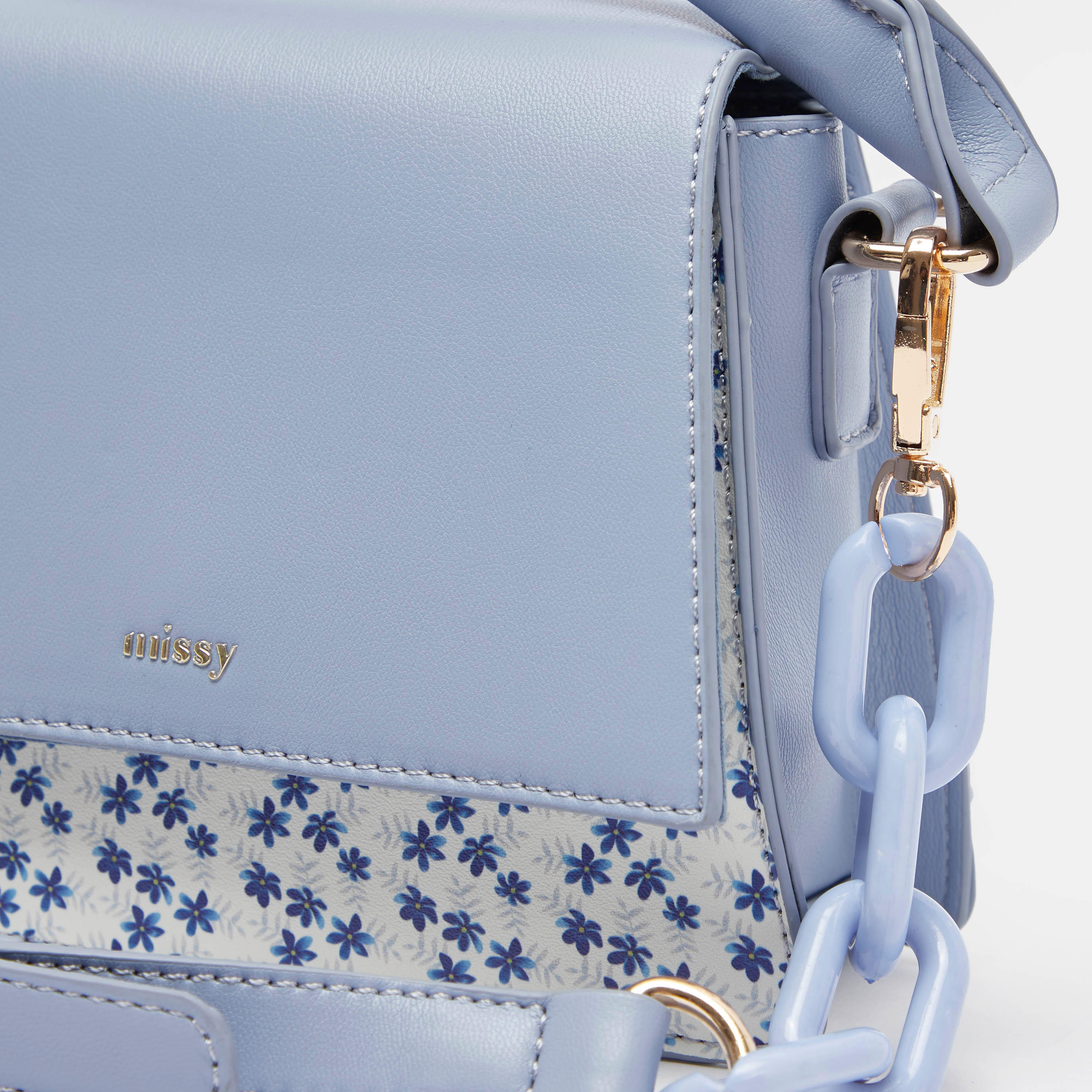 شنطة ساتشيل بطبعات زهور وطيّة اغلاق من ميسي-women-bagsandwallets-handbags-image-4