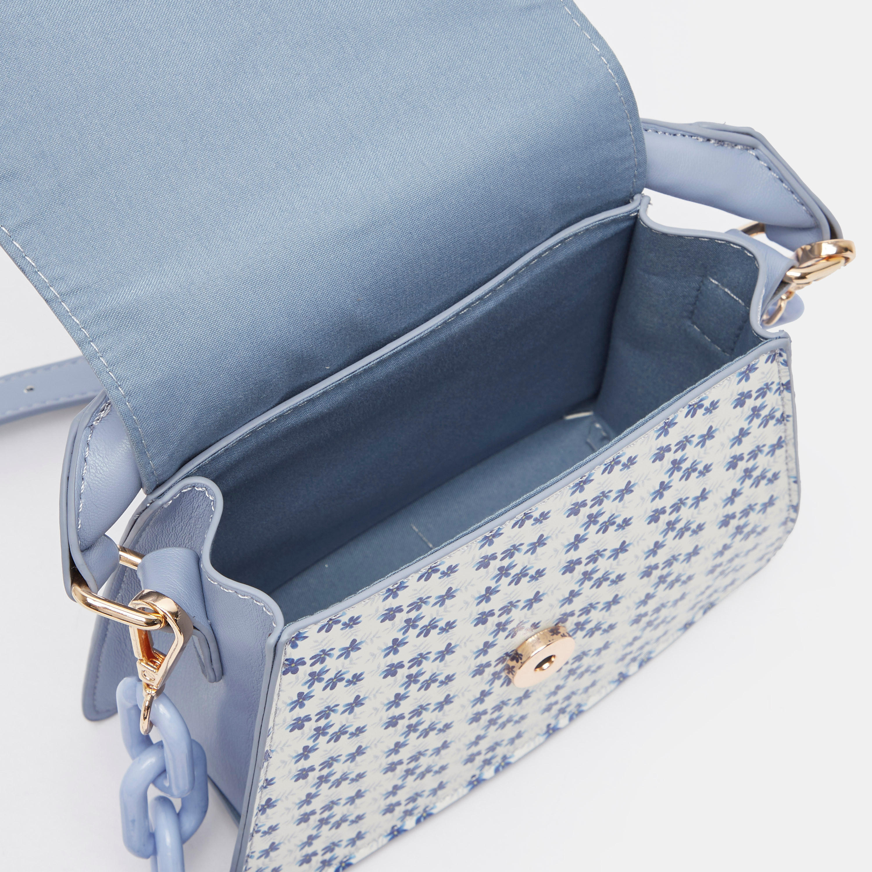 شنطة ساتشيل بطبعات زهور وطيّة اغلاق من ميسي-women-bagsandwallets-handbags-image-5