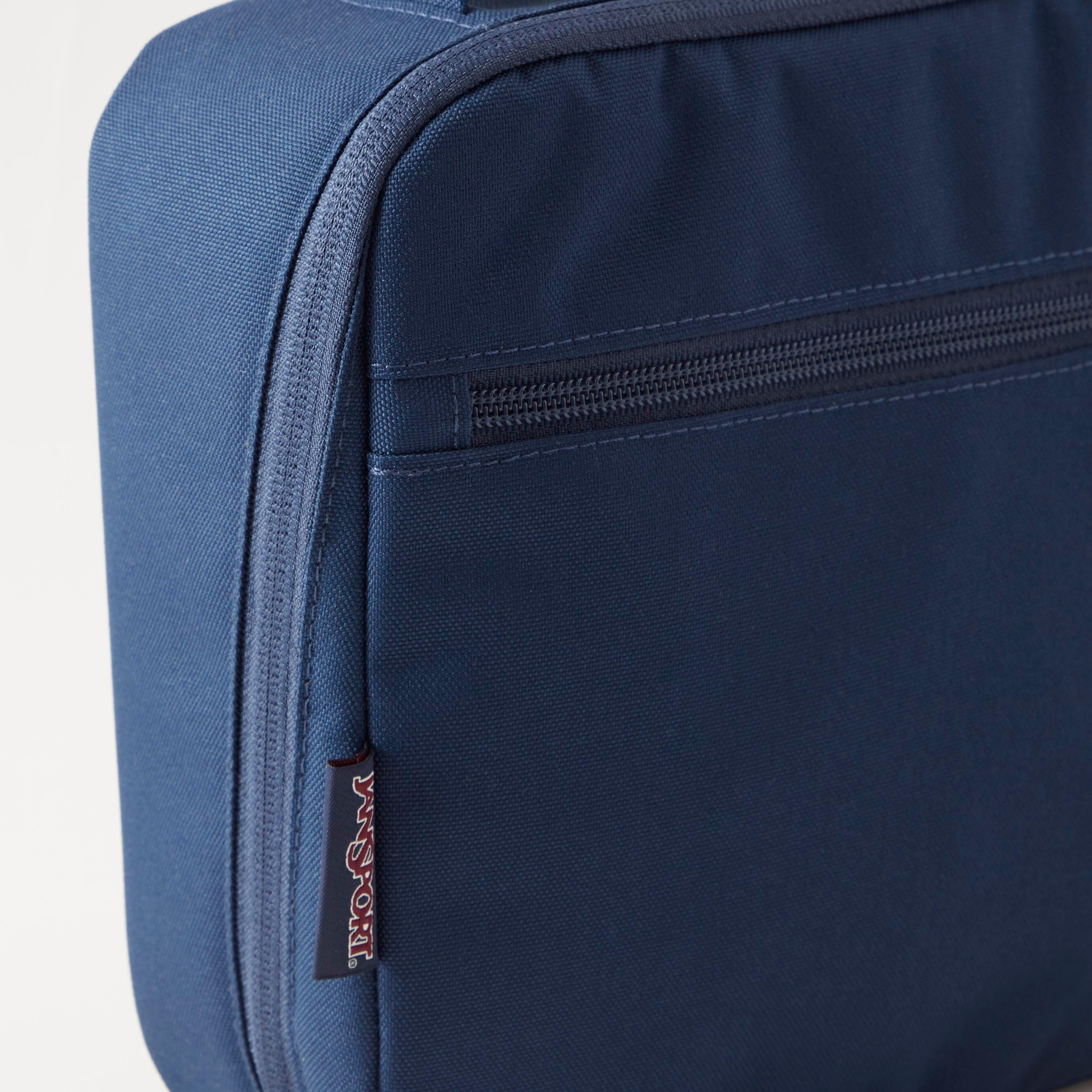 Jansport Solid Lunch Bag with Zip Closure and Handle - Lifetime Warranty-school-lunchessentials-lunchbags-image-3
