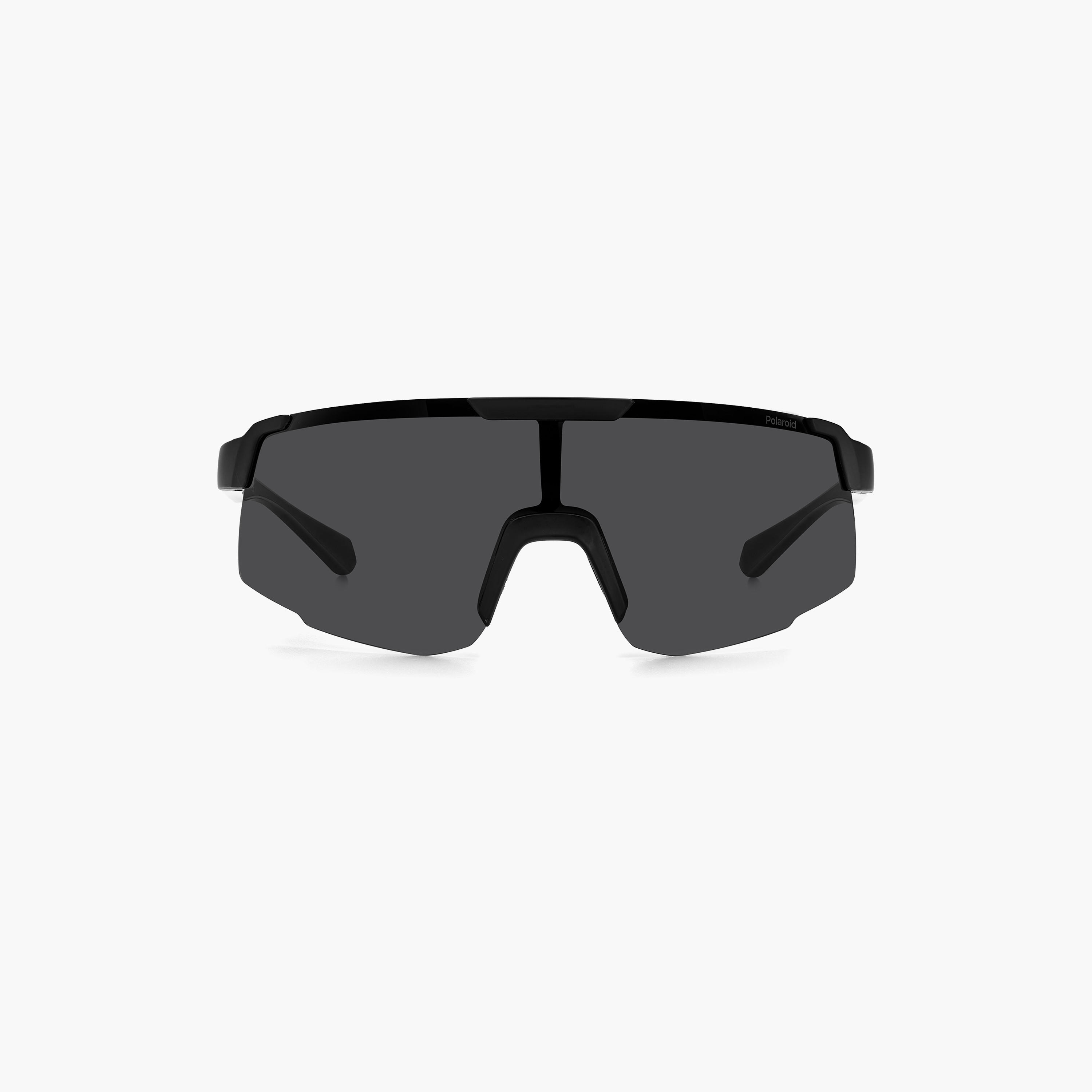Polaroid Polarized and UV Protected Grey Lens 99 mm Mask Sunglasses | 203931-men-sunglasses-image-4