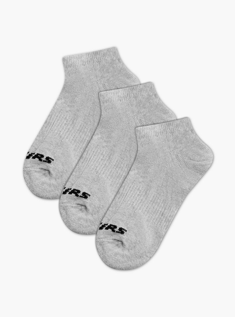 Skechers 3-Piece Ankle Length Sports Socks Set - S114041B-020-girls-accessories-socks-image-1