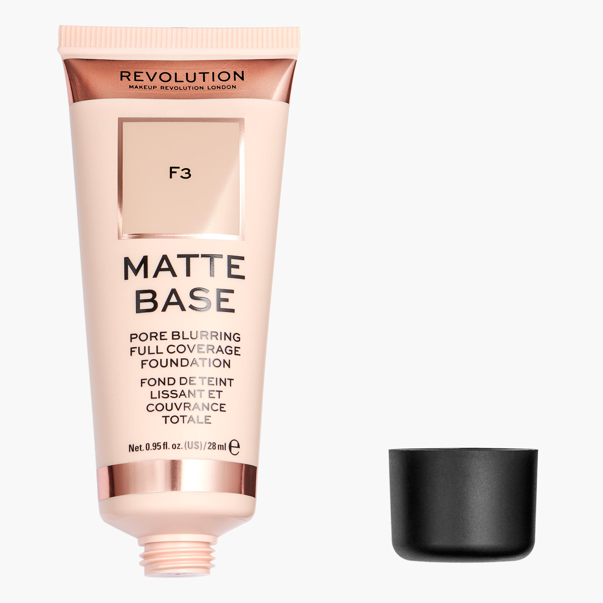 كريم أساس مطفي من ميك أب ريفولوشن - 28 مل-beautyandpersonalcare-makeup-face-foundations-image-4