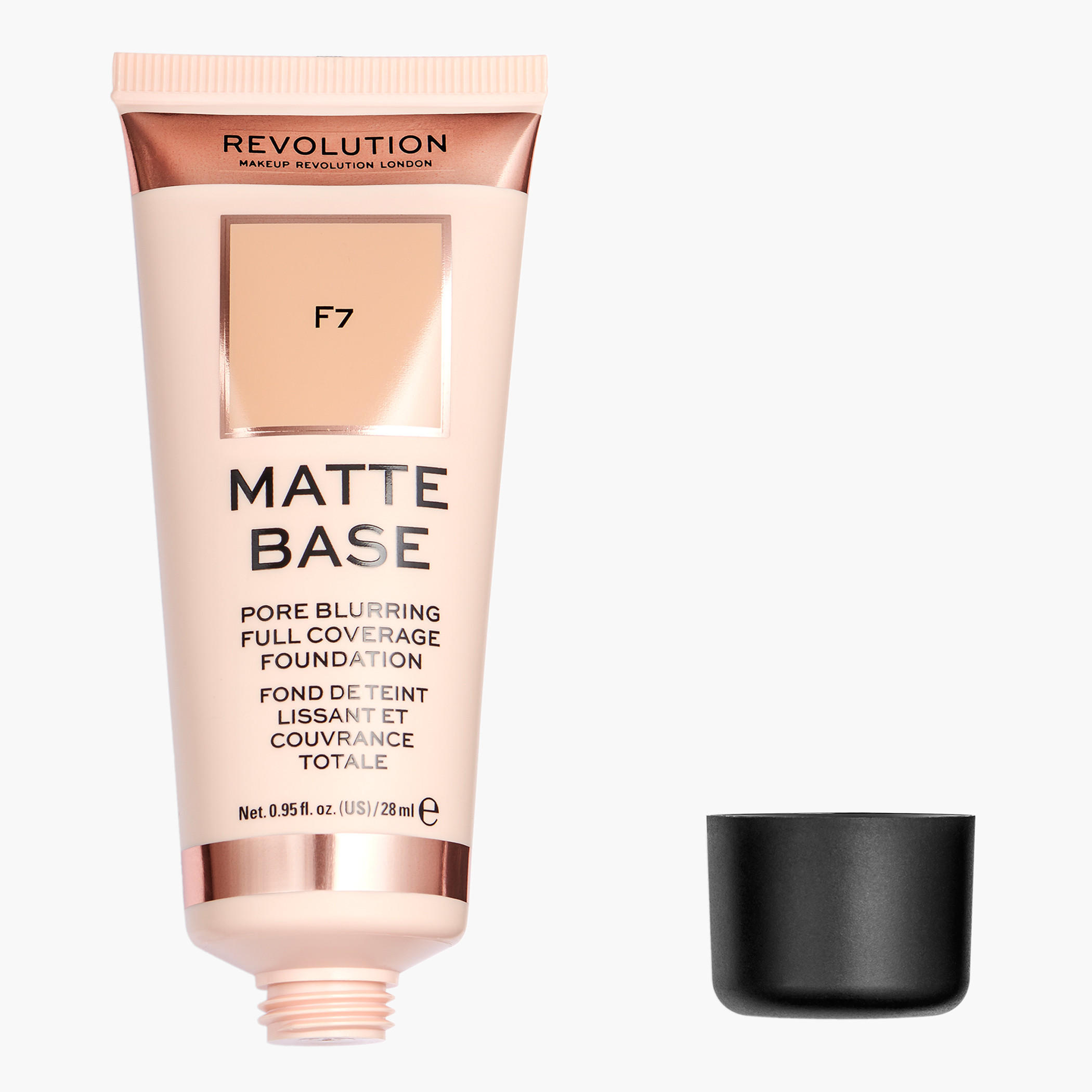 كريم أساس مطفي من ميك أب ريفولوشن - 28 مل-beautyandpersonalcare-makeup-face-foundations-image-19