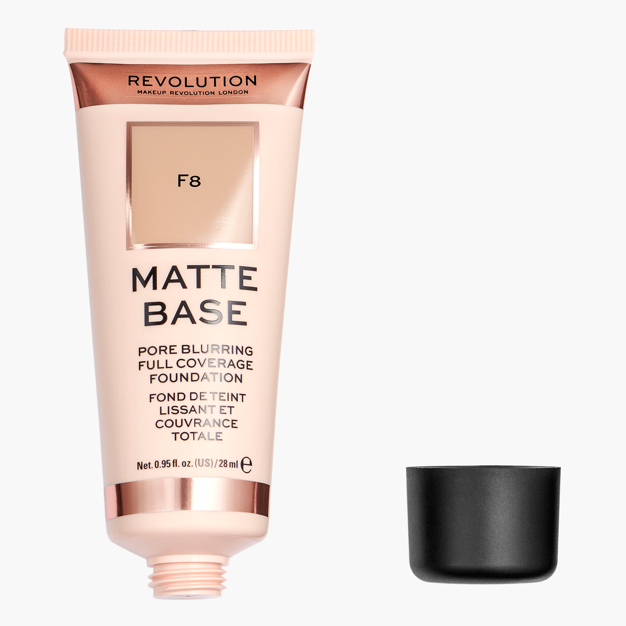 كريم أساس مطفي من ميك أب ريفولوشن - 28 مل-beautyandpersonalcare-makeup-face-foundations-image-22