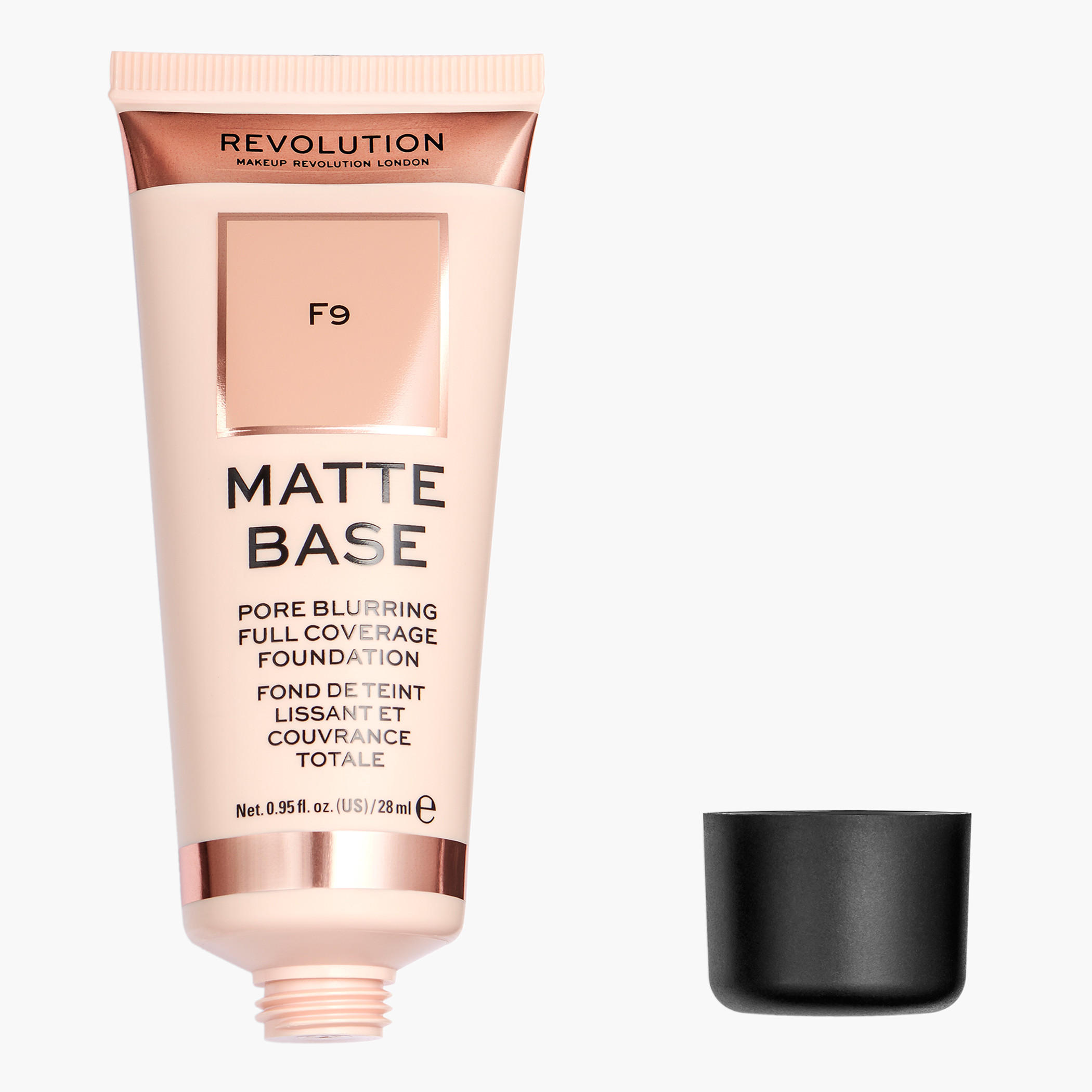 كريم أساس مطفي من ميك أب ريفولوشن - 28 مل-beautyandpersonalcare-makeup-face-foundations-image-28