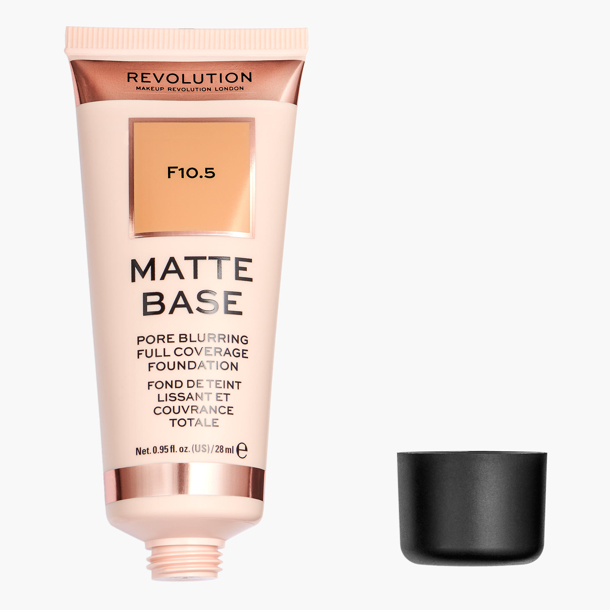 كريم أساس مطفي من ميك أب ريفولوشن - 28 مل-beautyandpersonalcare-makeup-face-foundations-image-33