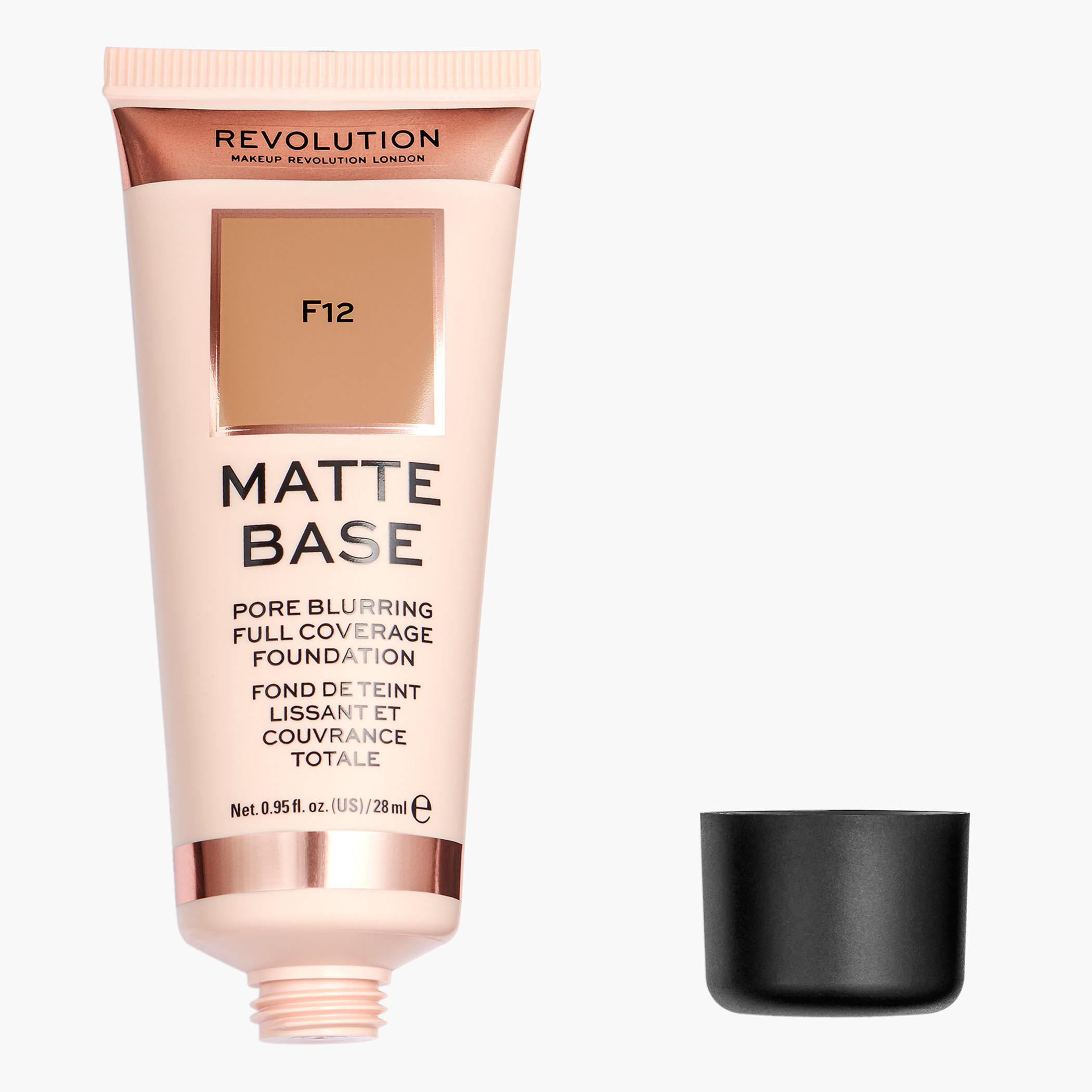 كريم أساس مطفي من ميك أب ريفولوشن - 28 مل-beautyandpersonalcare-makeup-face-foundations-image-39