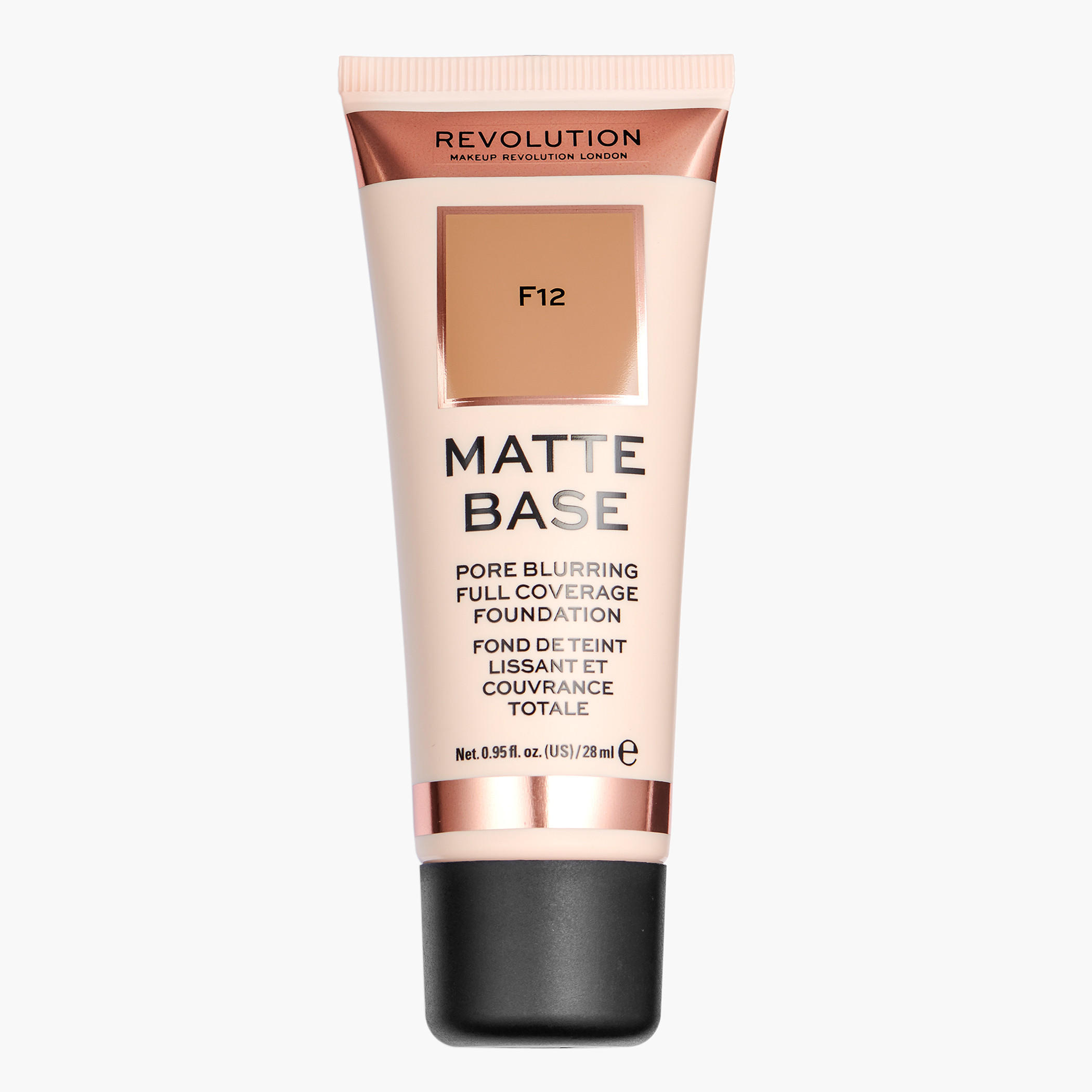 كريم أساس مطفي من ميك أب ريفولوشن - 28 مل-beautyandpersonalcare-makeup-face-foundations-image-41