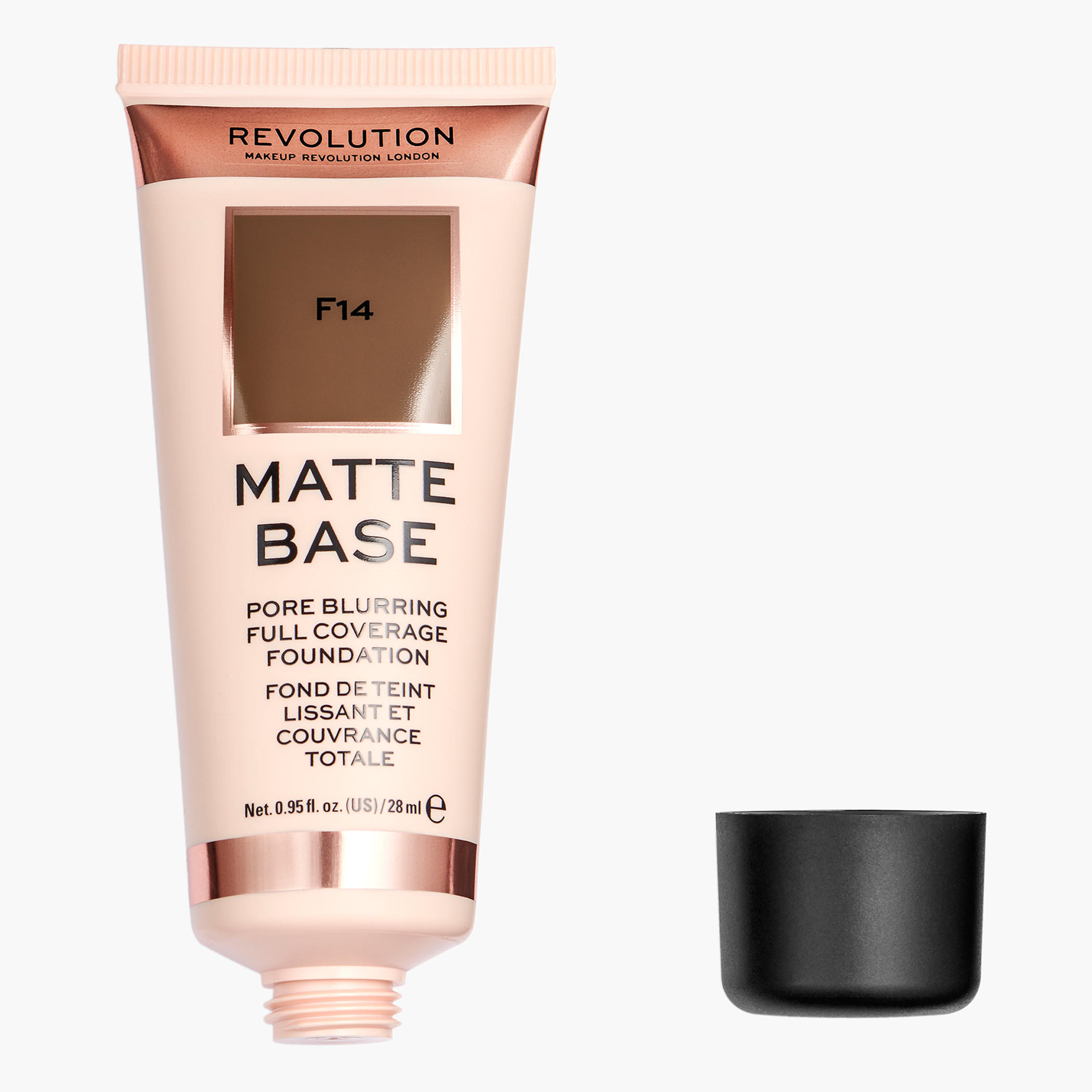 كريم أساس مطفي من ميك أب ريفولوشن - 28 مل-beautyandpersonalcare-makeup-face-foundations-image-52