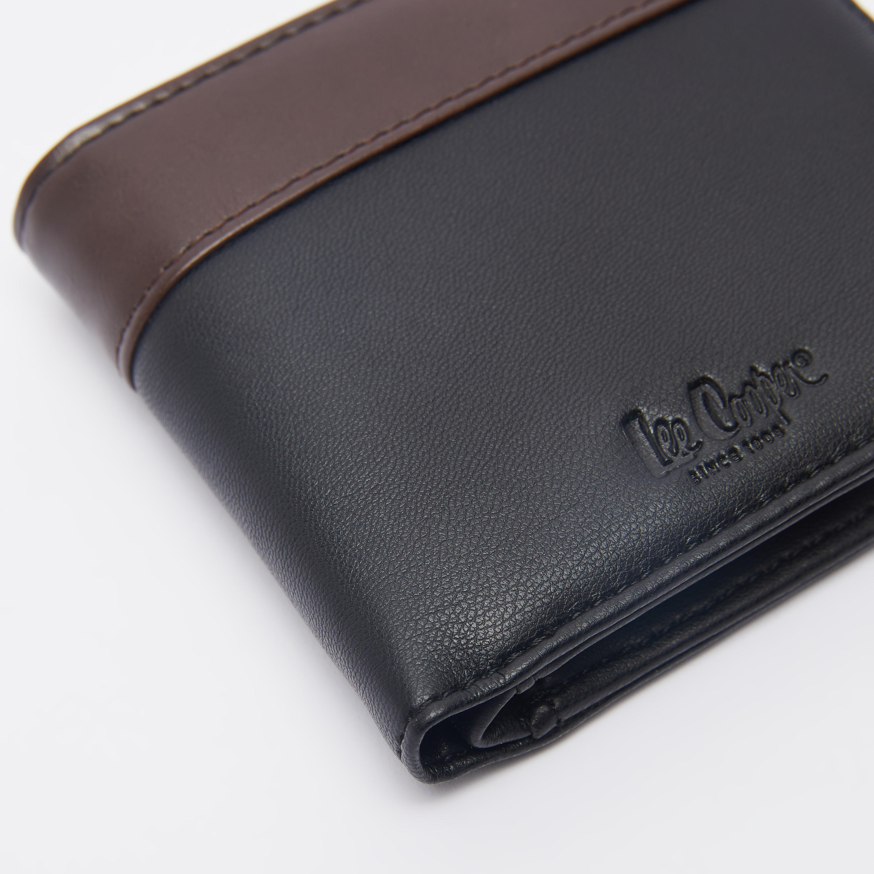 Lee Cooper Panelled Bi-Fold Wallet-men-beltsandwallets-wallets-image-2