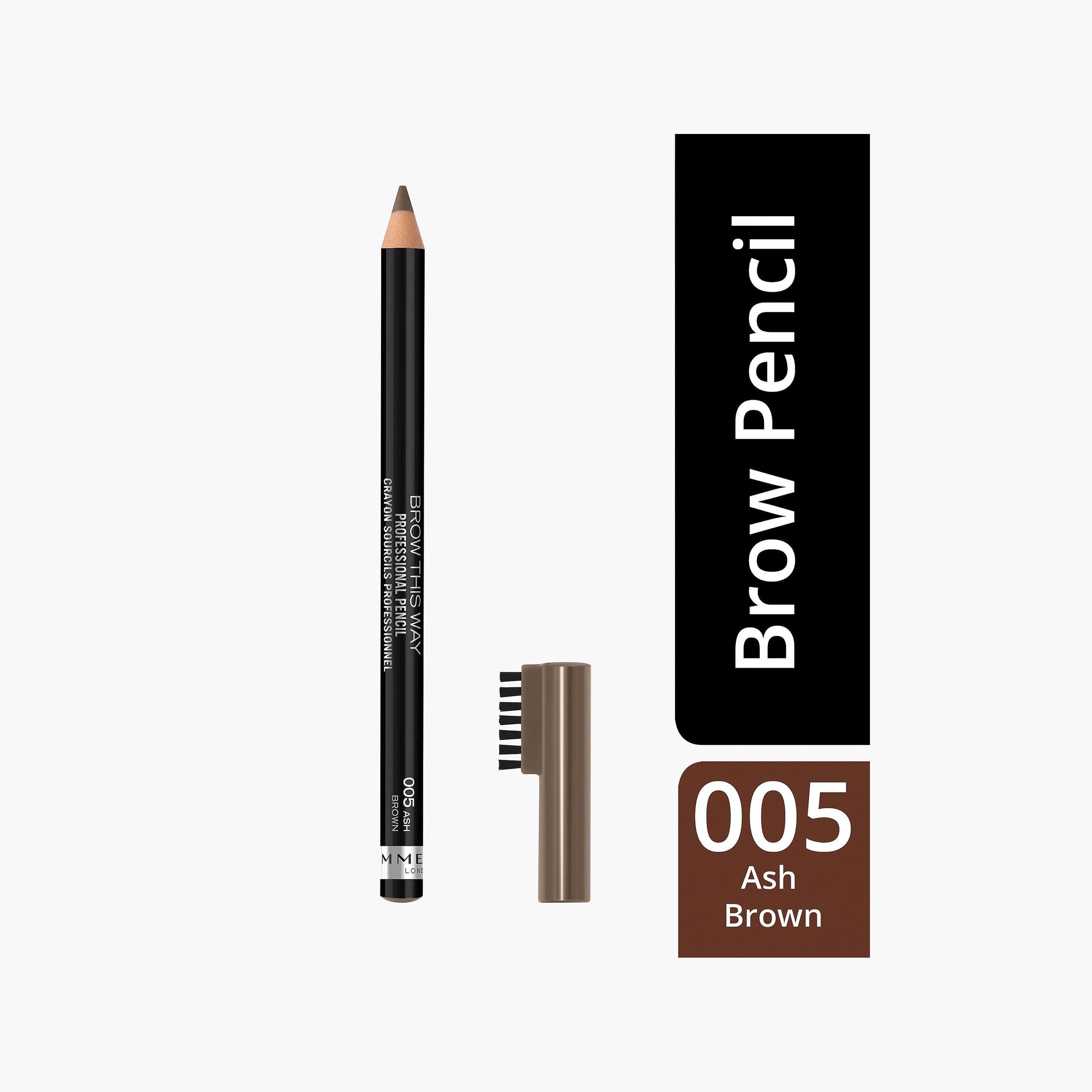 Rimmel Brow This Way Professional Eyebrow Pencil - 1.4g - 0.05 oz-beautyandpersonalcare-makeup-eyes-eyebrows-image-1