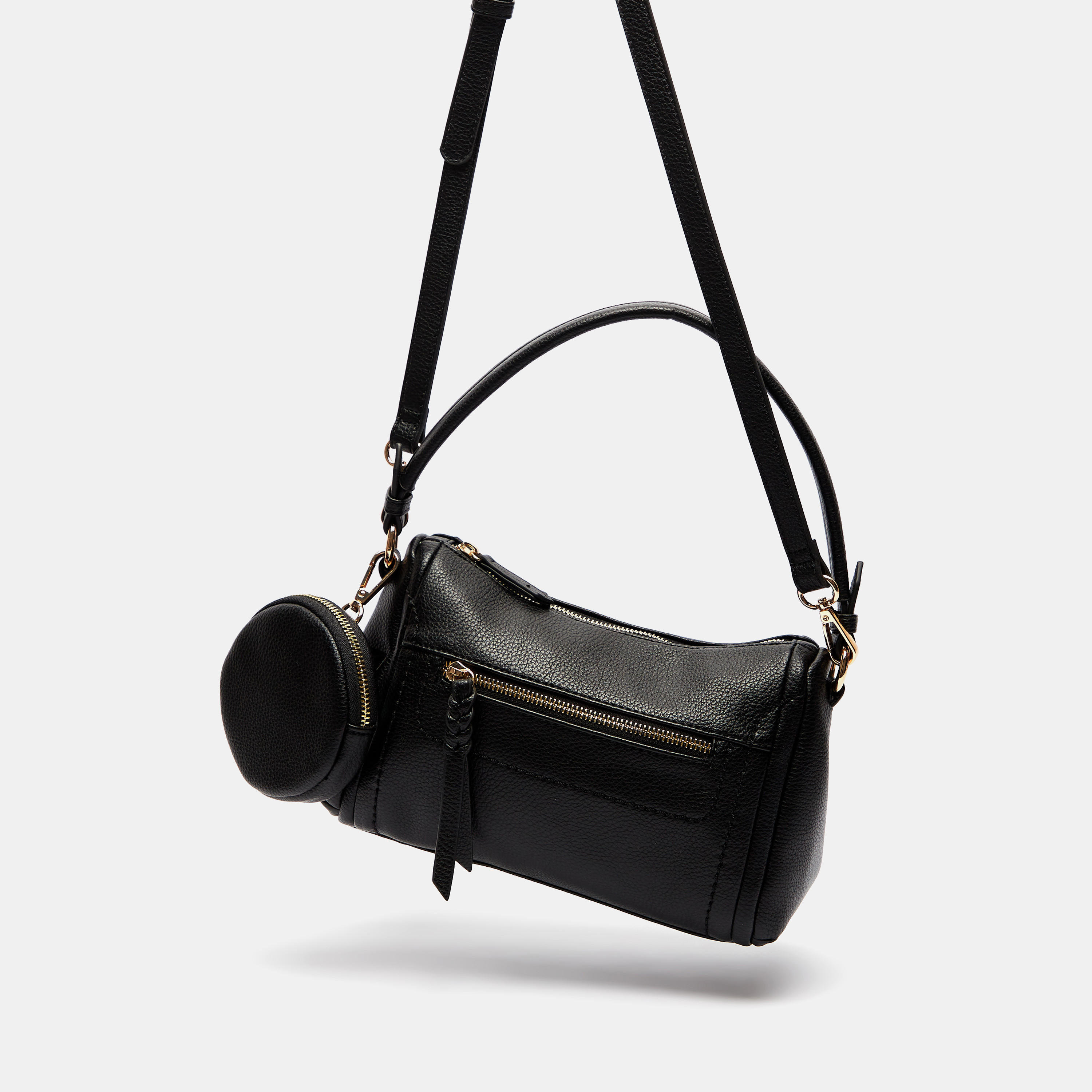 شنطة كروس بودي سادة بحزام قابل للتعديل مع شنطة صغيرة من سيليست-women-bagsandwallets-handbags-image-2