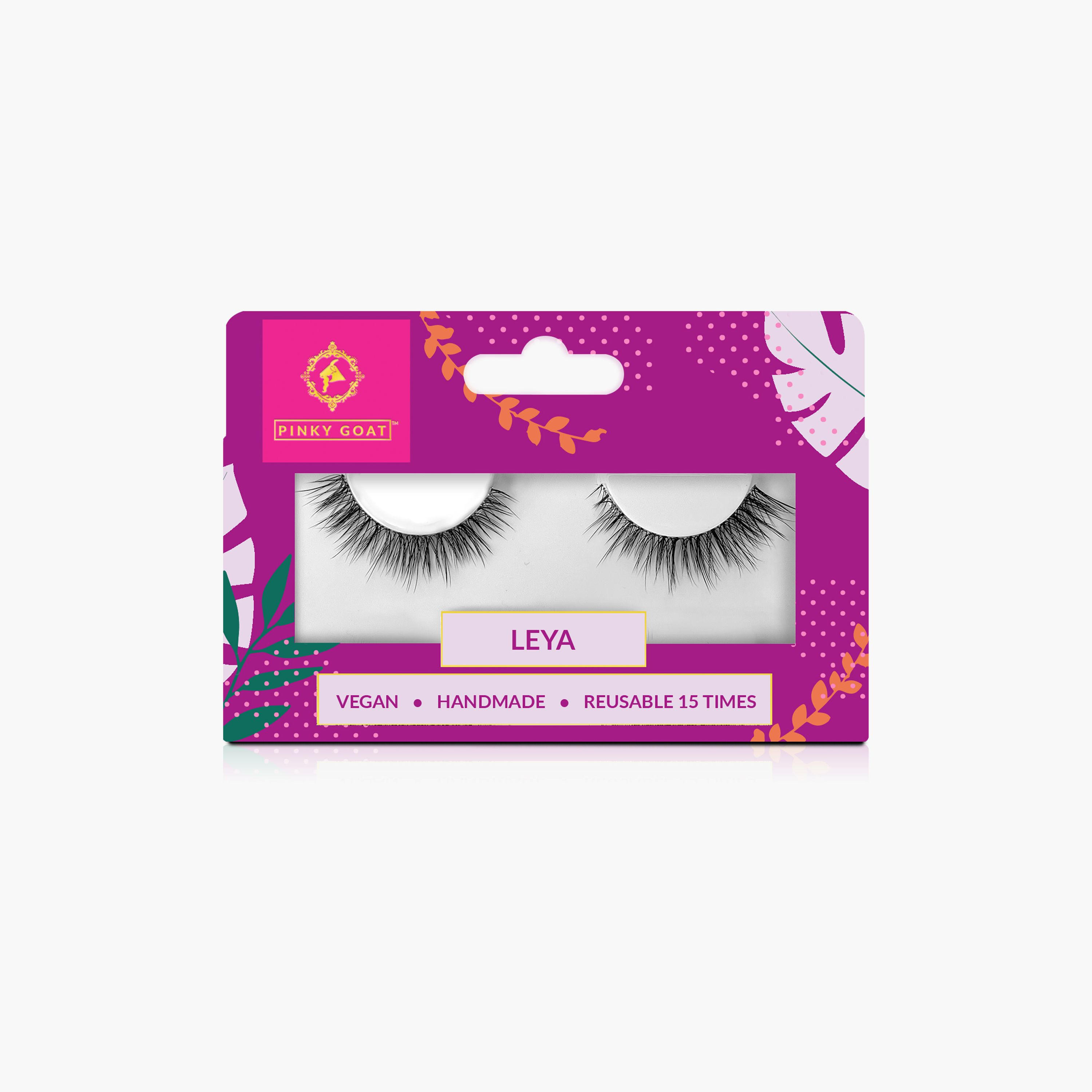 رموش صناعية قابلة لإعادة الاستخدام ليا من بينكي جوت-beautyandpersonalcare-makeup-eyes-falselashes-image-1