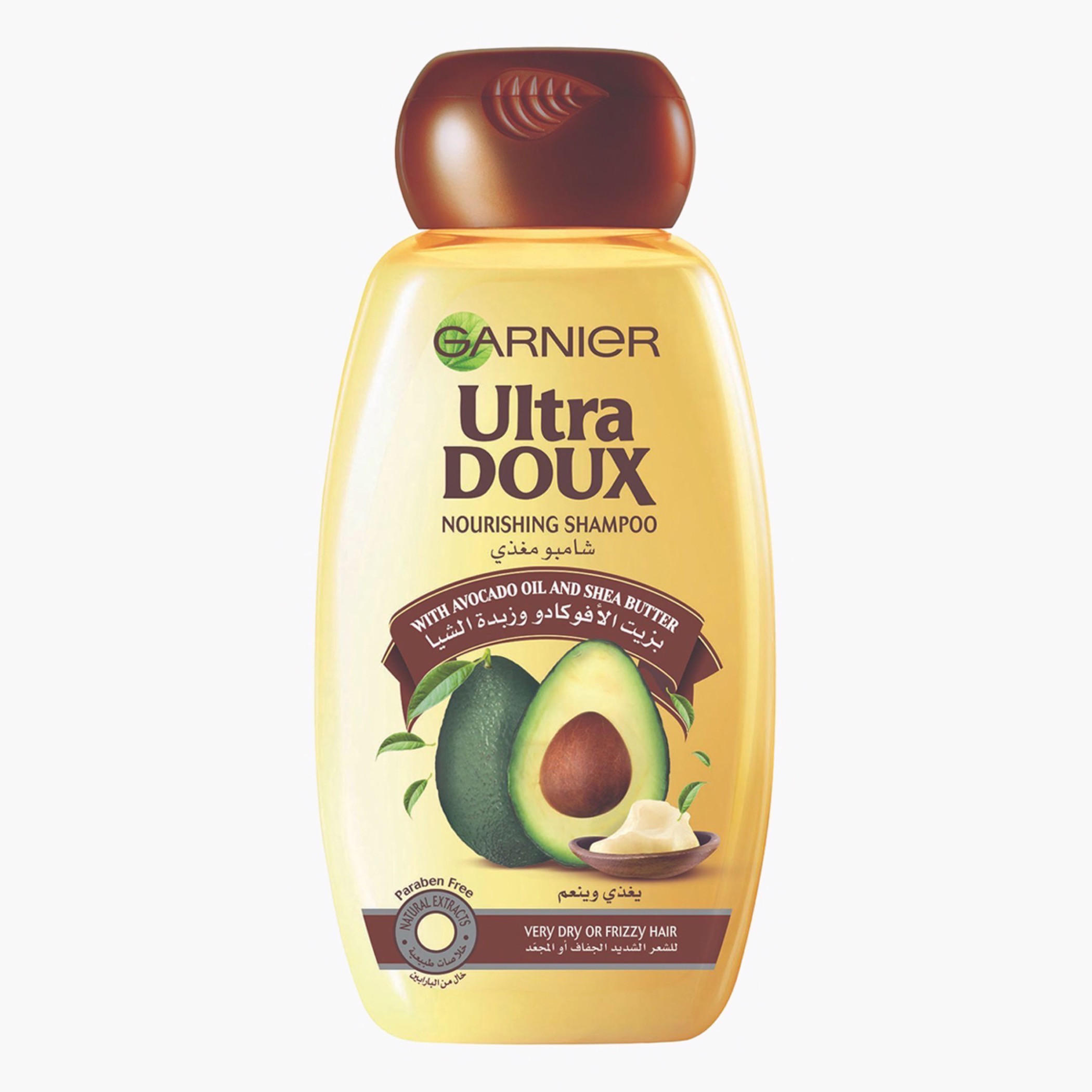 Garnier Ultra Doux Avocado Oil & Shea Butter Nourishing Shampoo - 200 ml-beautyandpersonalcare-hair-haircare-shampoos-image-1