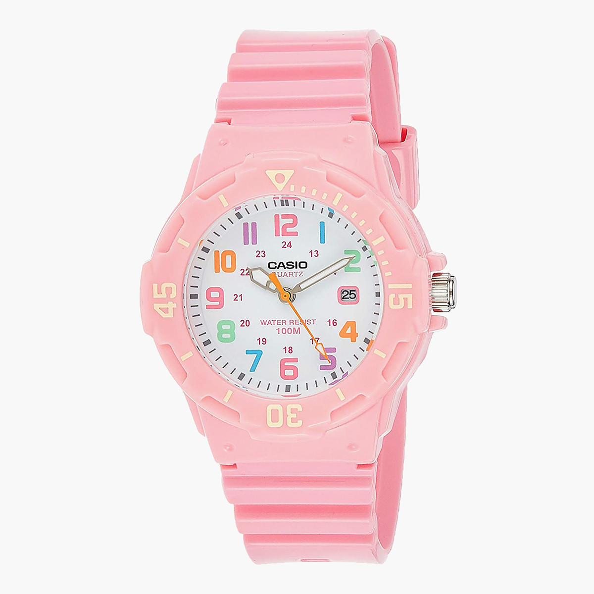 Casio Women Pink Analog Resin Strap Watch - LRW-200H-4B2VDF-women-watchesandjewellery-watches-image-1