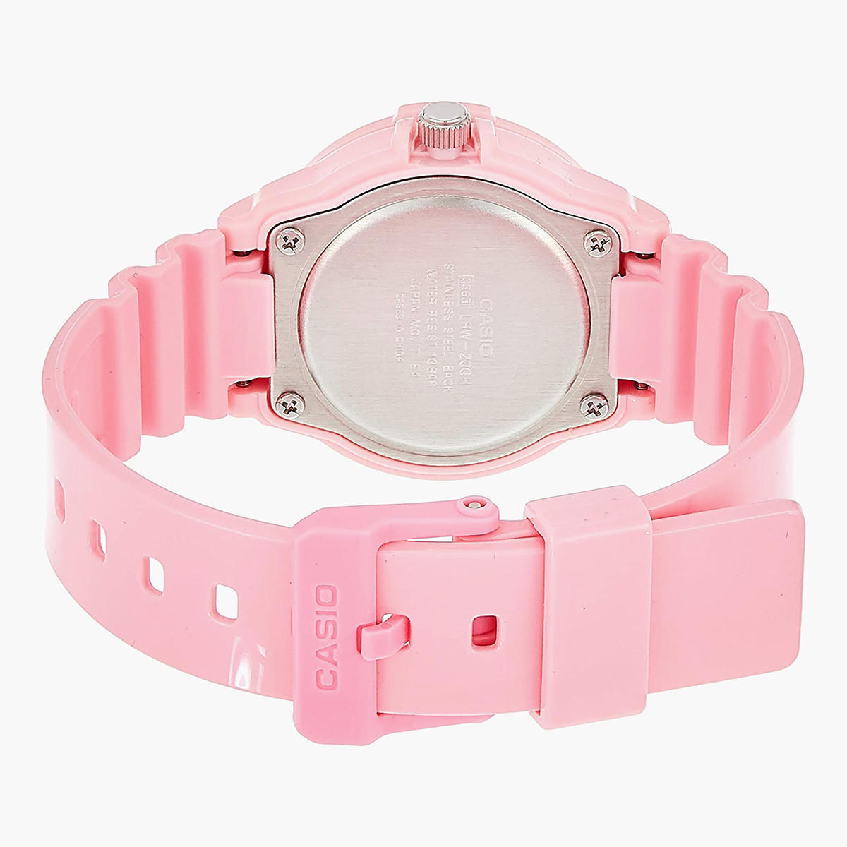 Casio Women Pink Analog Resin Strap Watch - LRW-200H-4B2VDF-women-watchesandjewellery-watches-image-3