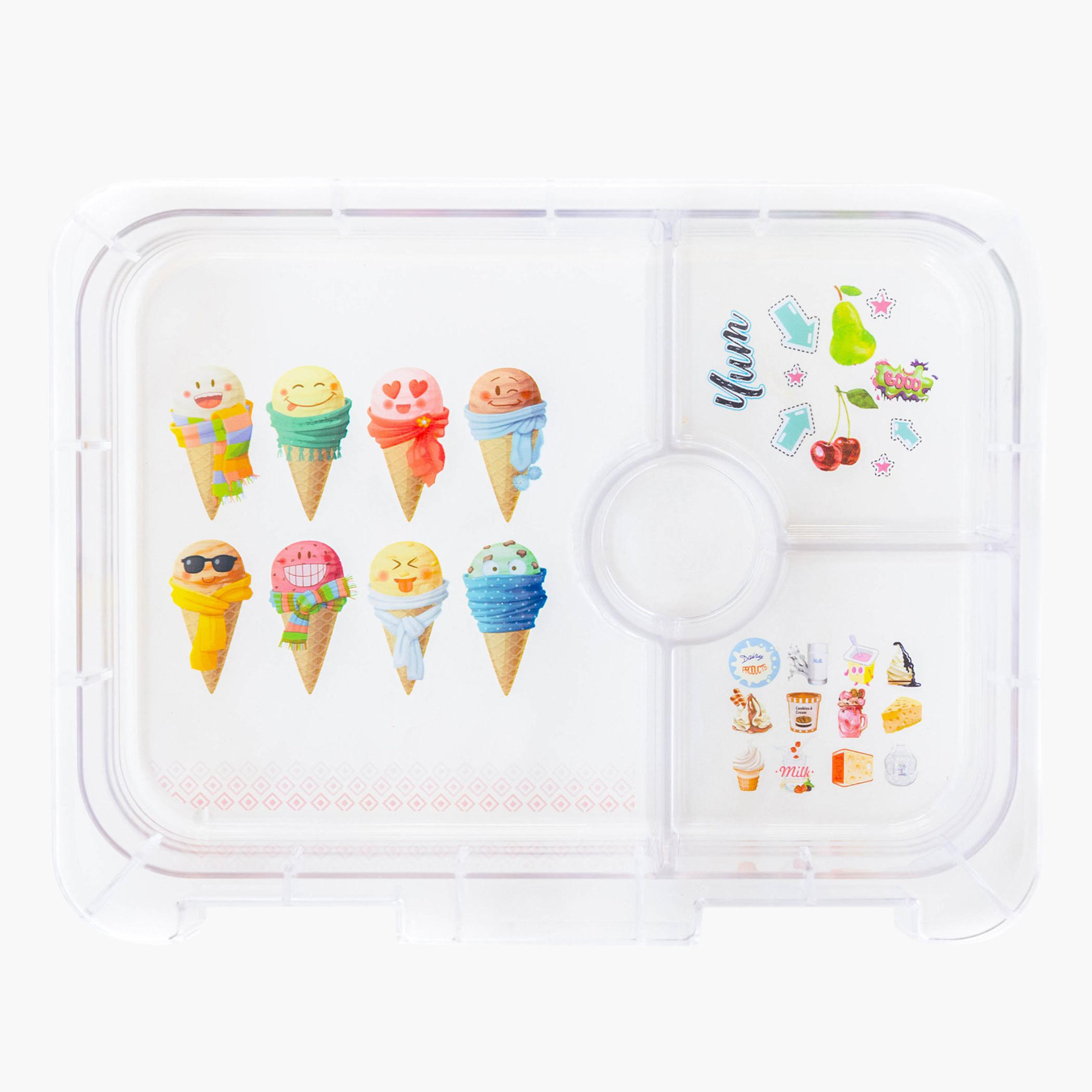 طقم صندوق غداء بـ 4 أقسام وطبعات كارز من سيترون-school-lunchessentials-lunchboxes-image-4