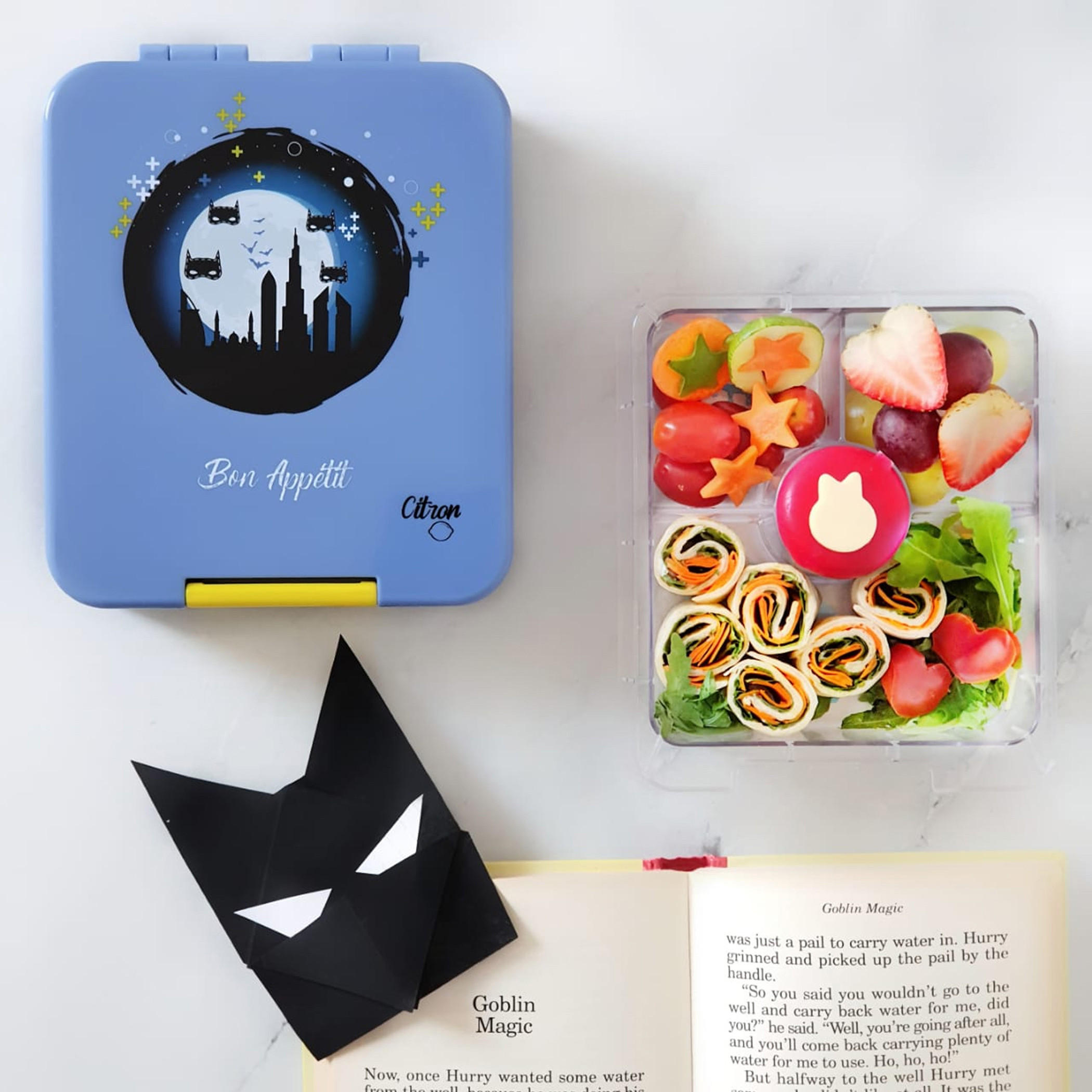 صندوق وجبات خفيفة بطبعات باتمان من سيترون-school-lunchessentials-lunchboxes-image-5