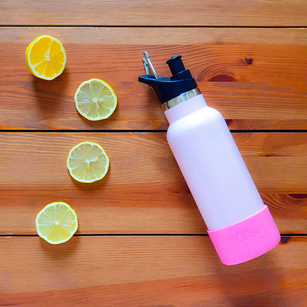 Citron Solid Double Insulated Water Bottle - 500 ml-school-waterbottles-image-7
