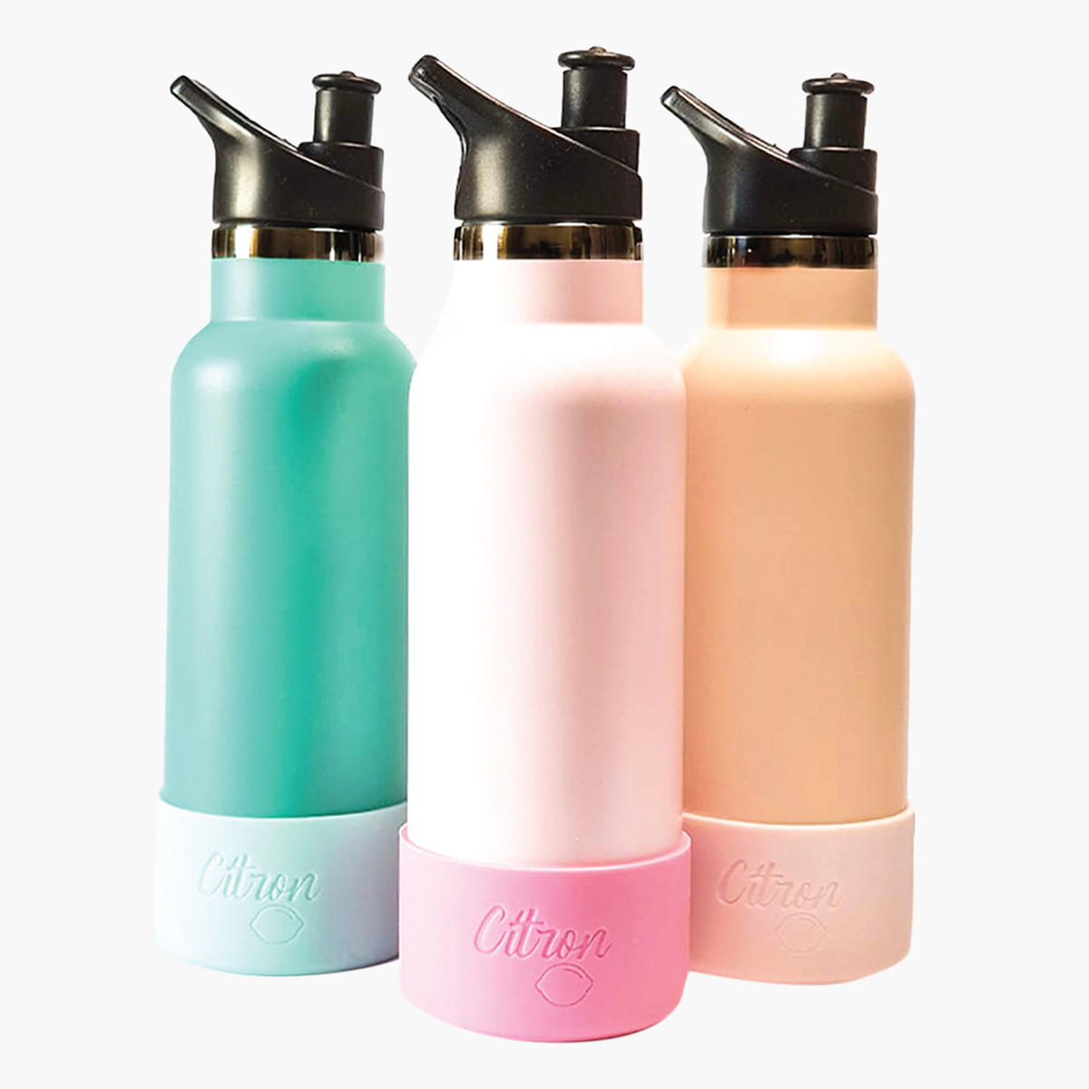 Citron Solid Double Insulated Water Bottle - 500 ml-school-waterbottles-image-2
