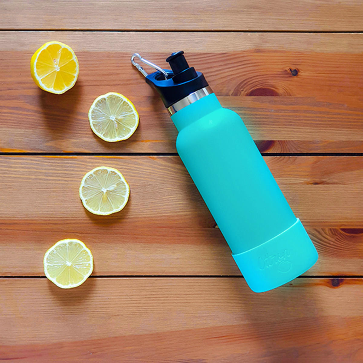 Citron Solid Double Insulated Water Bottle - 500 ml-school-waterbottles-image-6