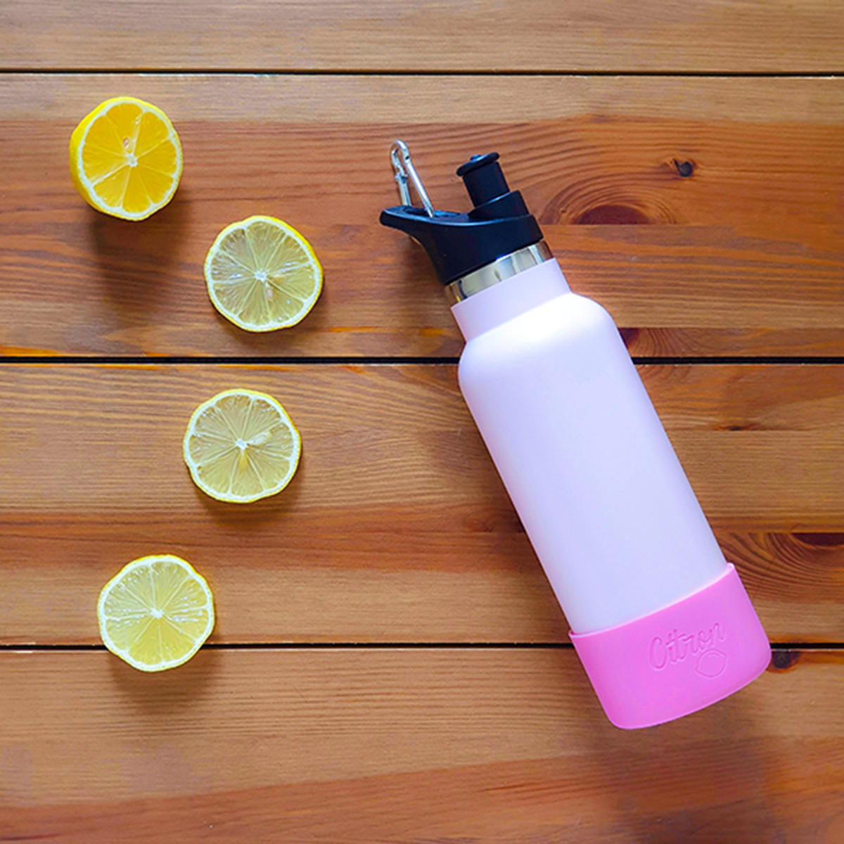 Citron Solid Double Insulated Water Bottle - 500 ml-school-waterbottles-image-1