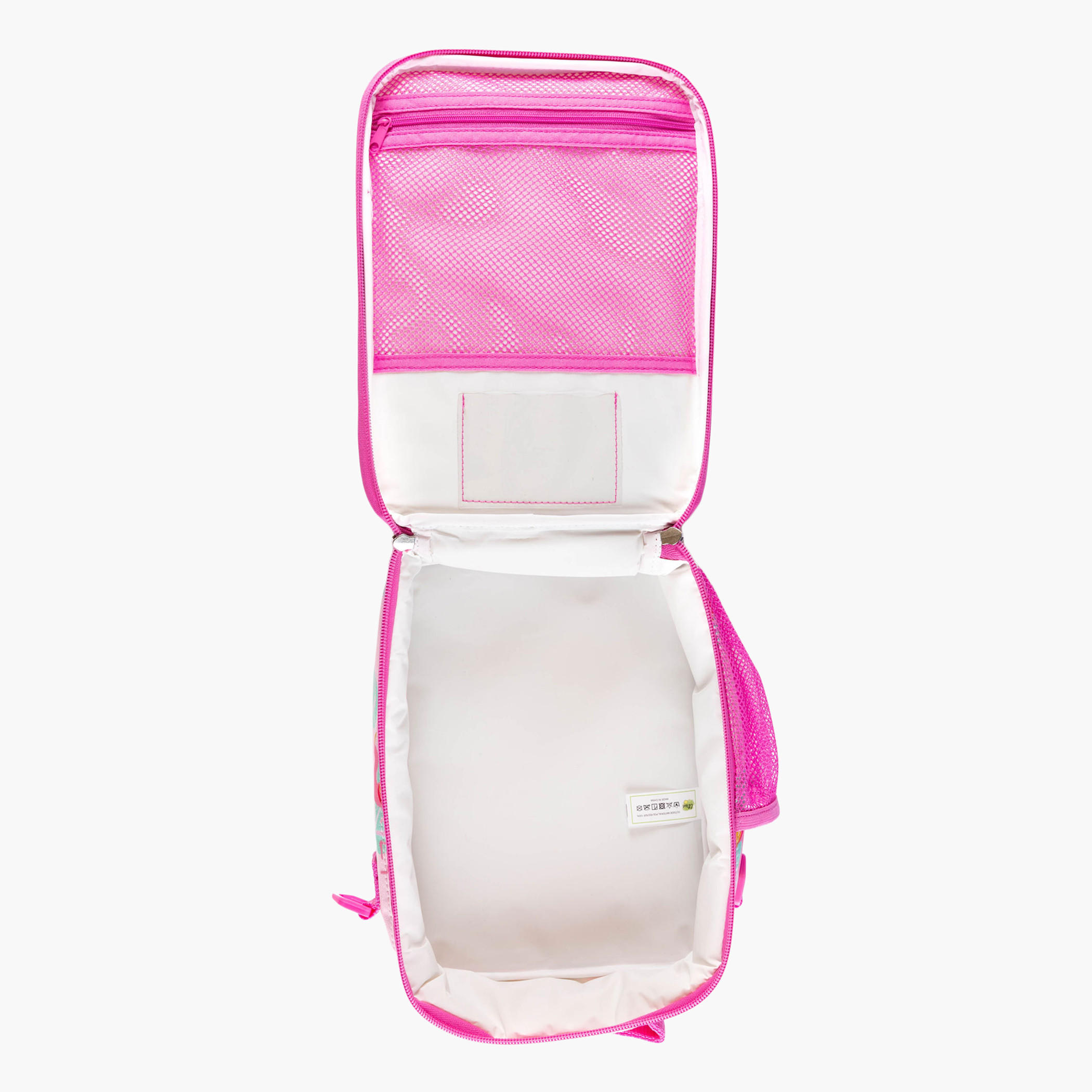 Citron Flamingo Print Lunch Bag-school-lunchessentials-lunchbags-image-3