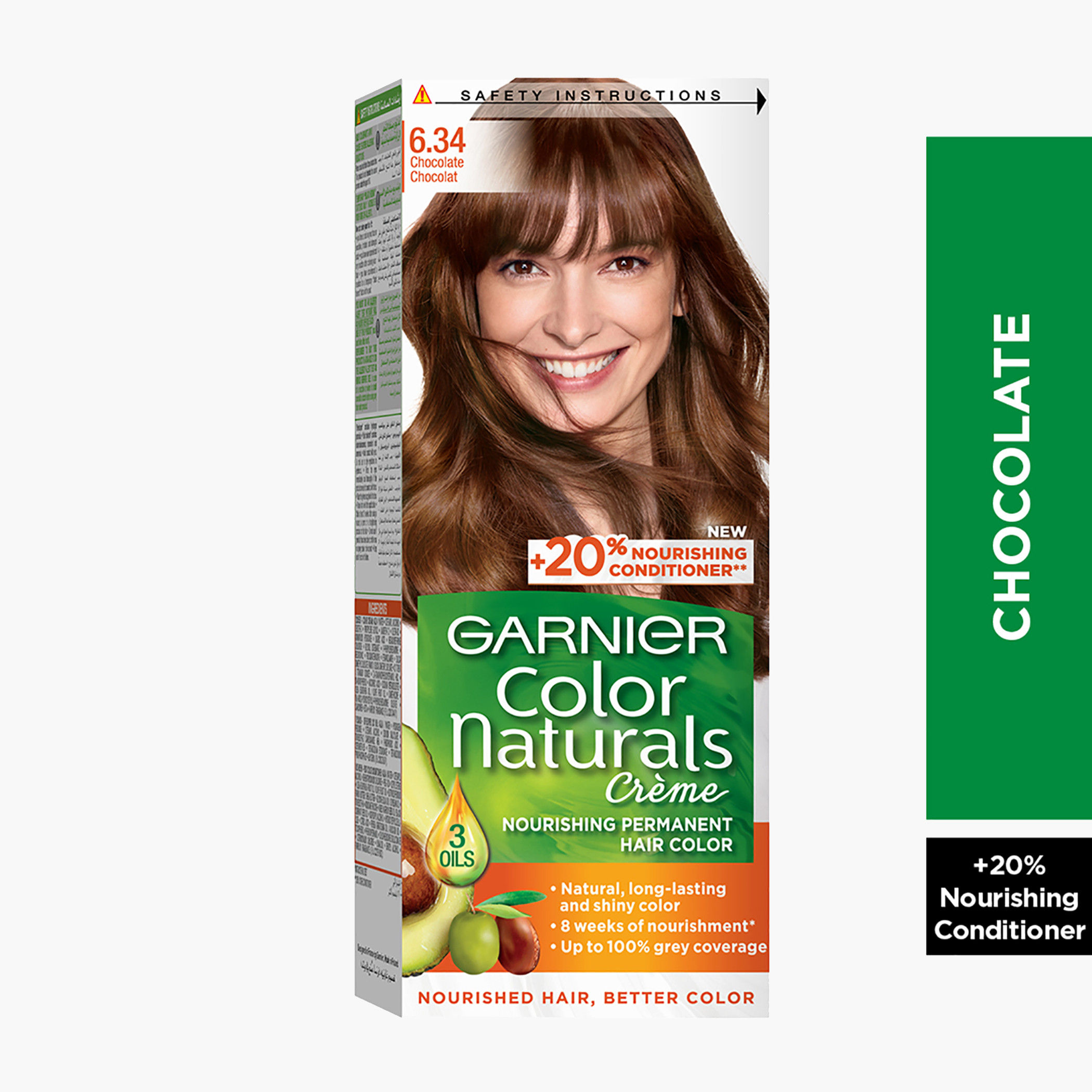Garnier Color Naturals 6.34 Chocolate Hair Color-beautyandpersonalcare-hair-hairstyling-haircolours-image-1