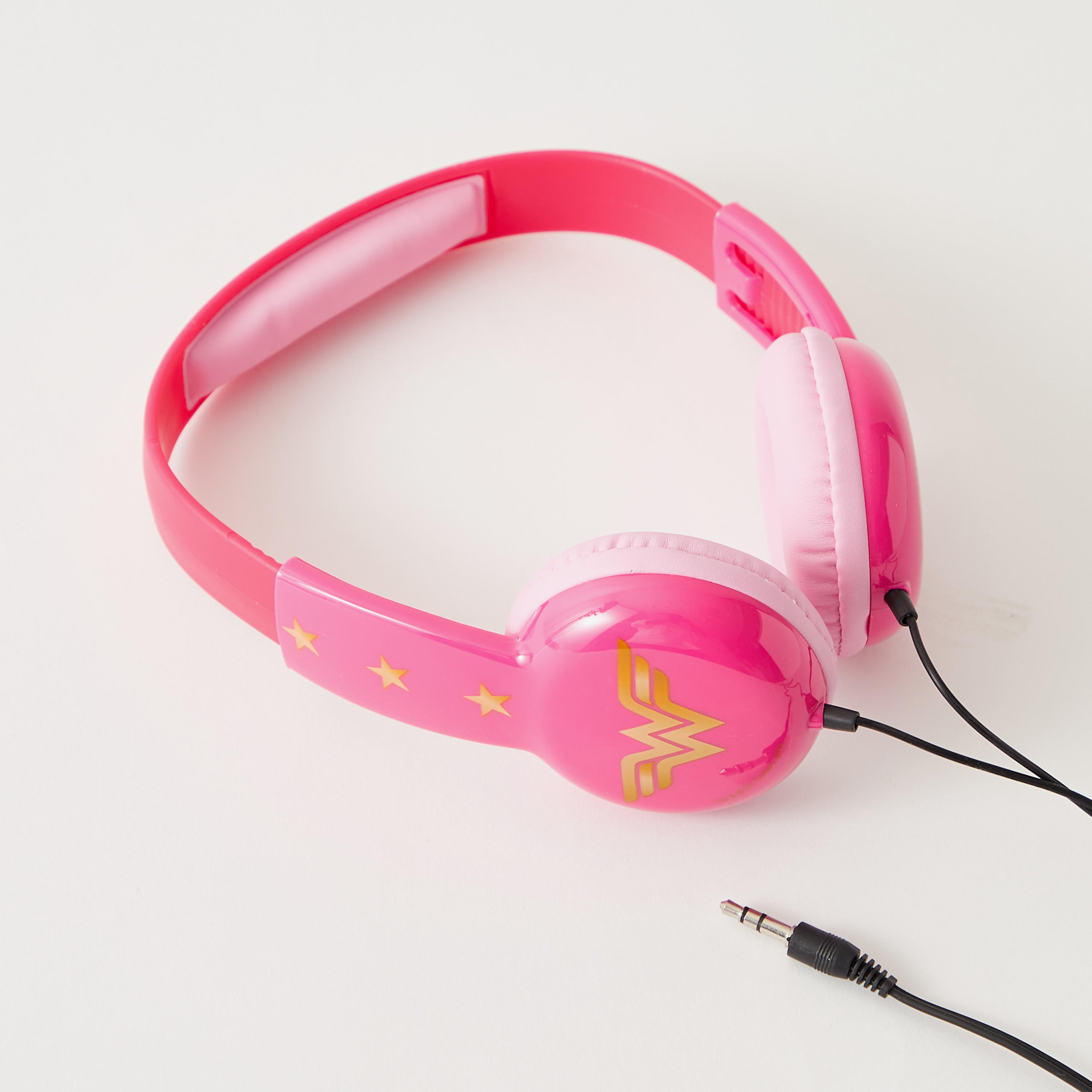 Marvel Wonder Women Print Wired Headphones-electronics-headphonesandearphones-image-1