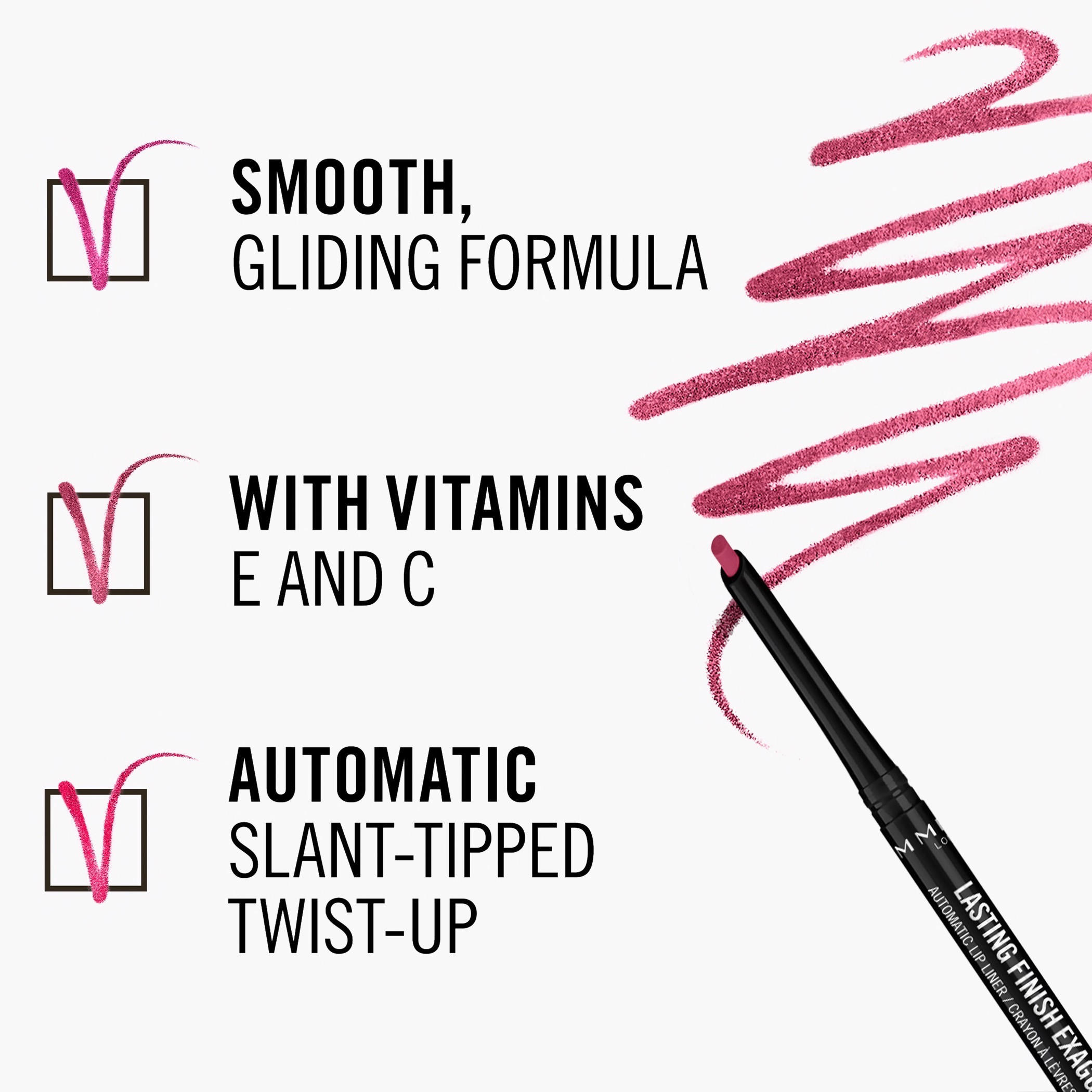 قلم شفاه لاستينج فينيش إكزاجيريت أوتوماتيك من ريميل - 0.25 جم-beautyandpersonalcare-makeup-lips-lipliners-image-6