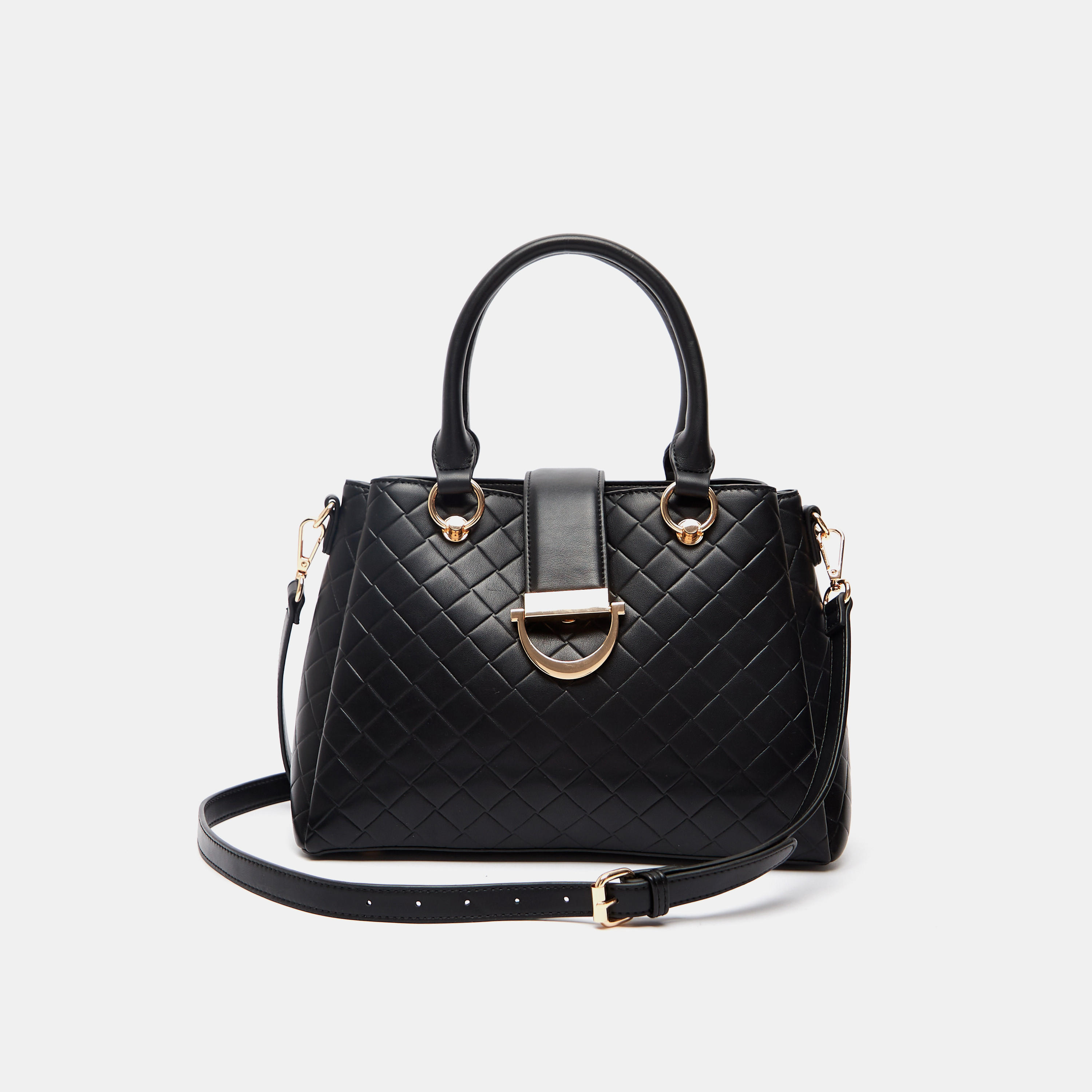 Jane Shilton Quilted Tote Bag with Detachable Strap and Zip Closure-women-bagsandwallets-handbags-image-1