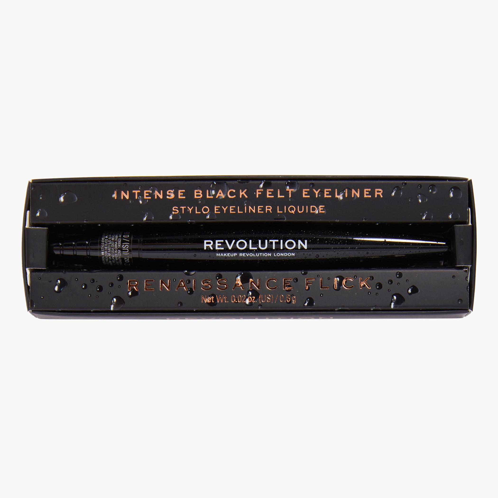 Makeup Revolution Intense Black Felt Eyeliner - 0.6 gms-beautyandpersonalcare-makeup-eyes-eyeliners-image-3