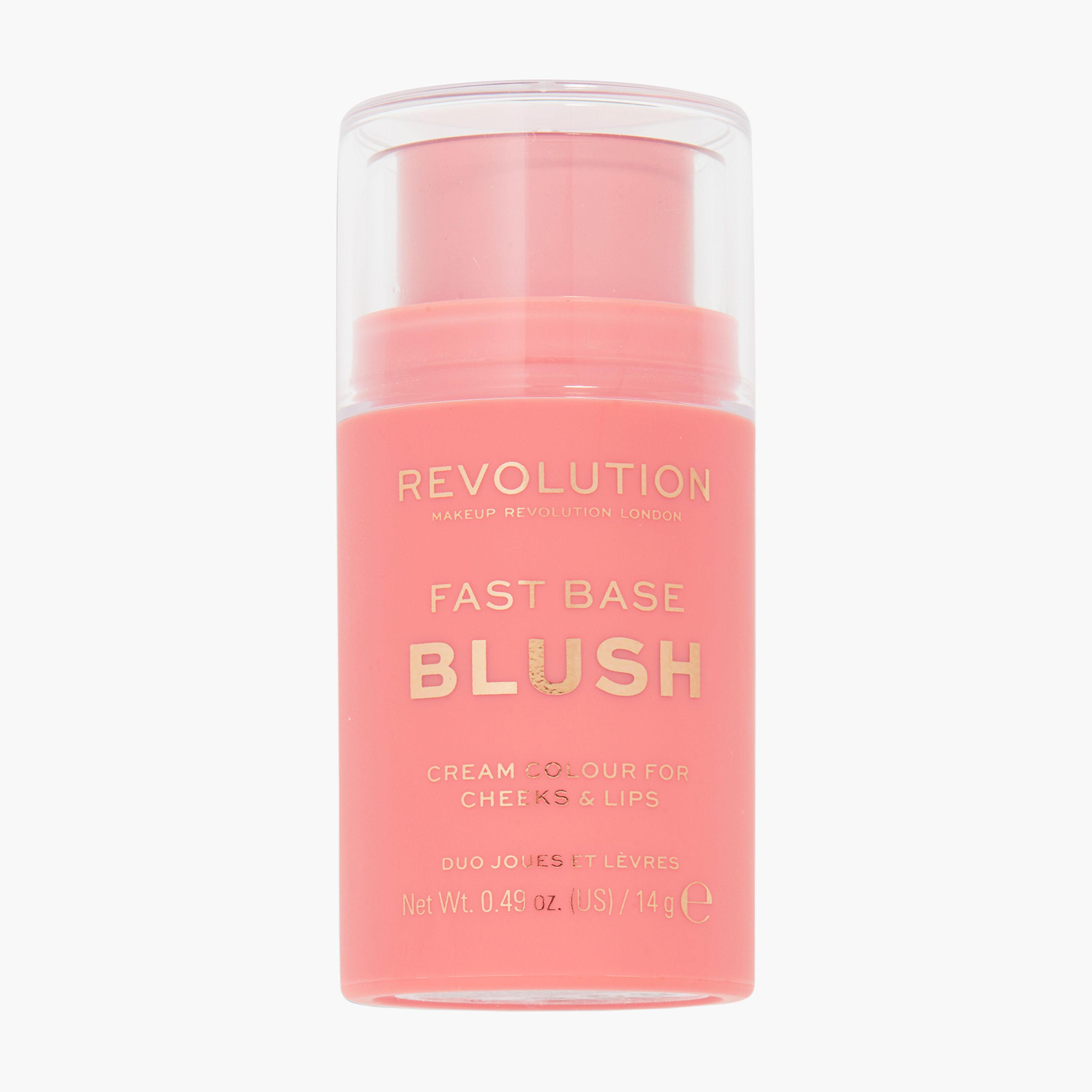 ستيك بلاش بقاعدة مسطحة من ميك آب ريفولوشن - 14 جم-beautyandpersonalcare-makeup-face-blushes-image-2
