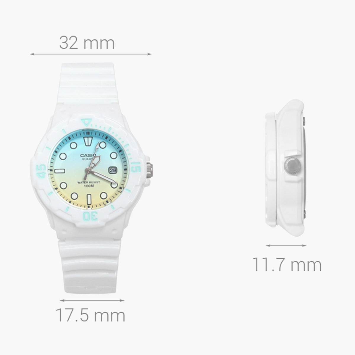 Casio Women's White Analog Plastic Strap Watch -LRW-200H-2E2VDR-women-watchesandjewellery-watches-image-3