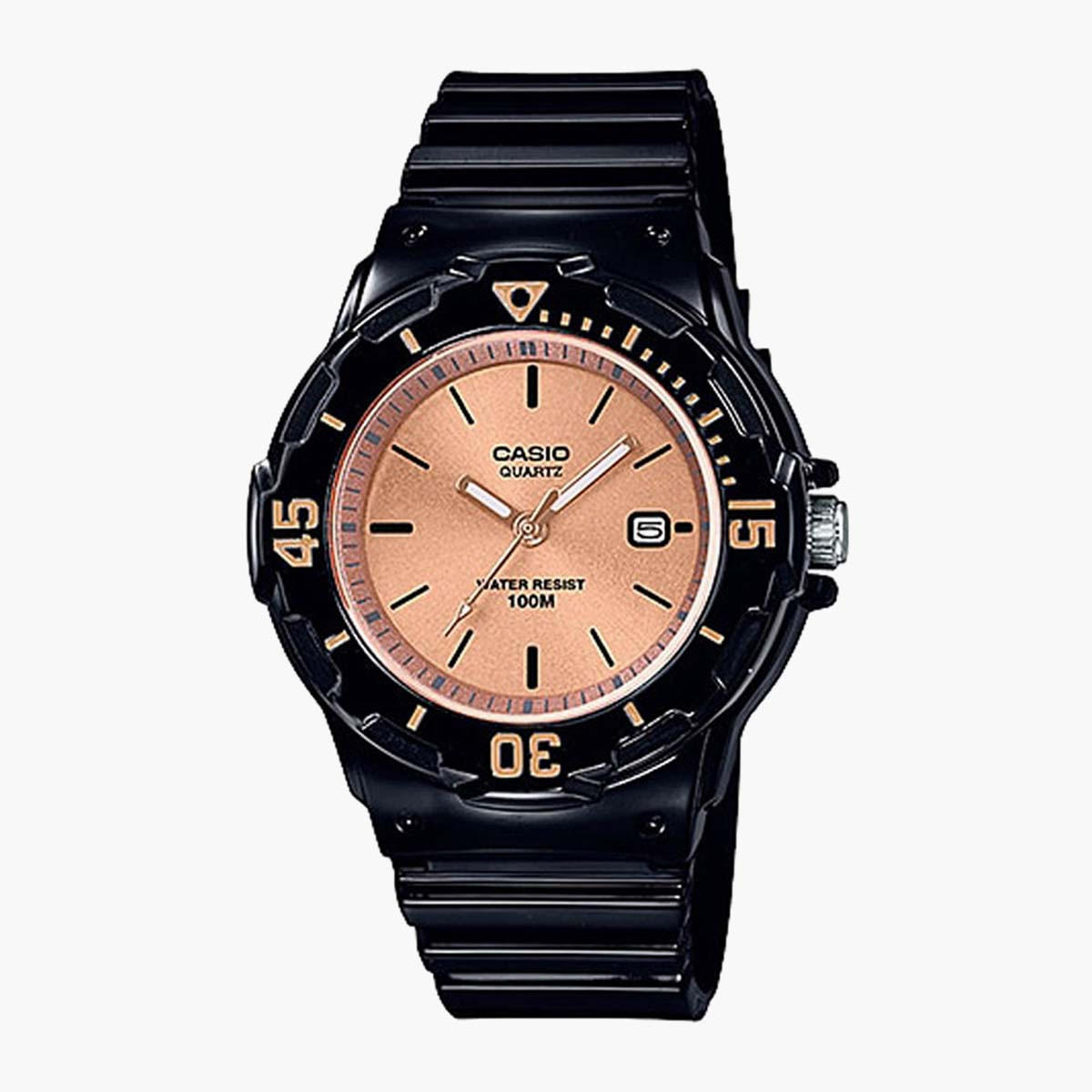 Casio Women's Black Analog Stainless Steel Strap Watch -LRW-200H-9E2VDF-women-watchesandjewellery-watches-image-1