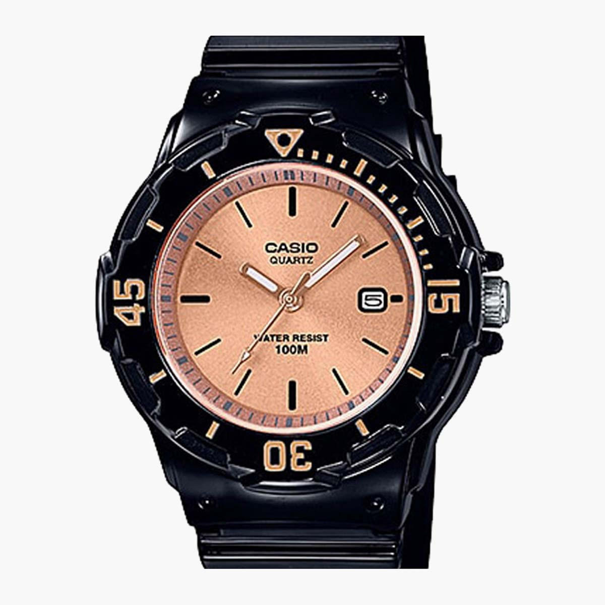 Casio Women's Black Analog Stainless Steel Strap Watch -LRW-200H-9E2VDF-women-watchesandjewellery-watches-image-2