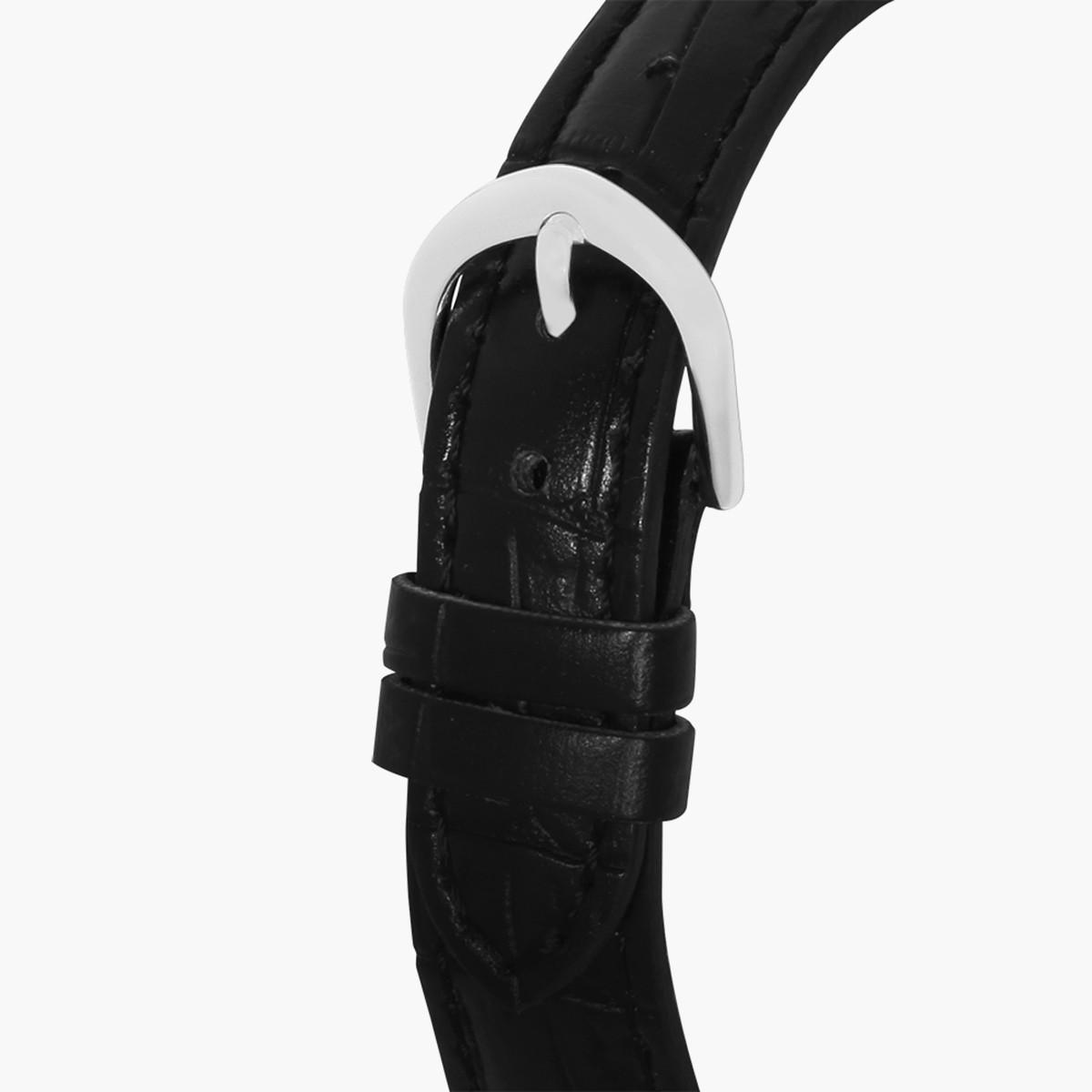 LTP-V005L-1AUDF- راقب حزام جلد تناظرية أسود للنساء كاسيو-women-watchesandjewellery-watches-image-2
