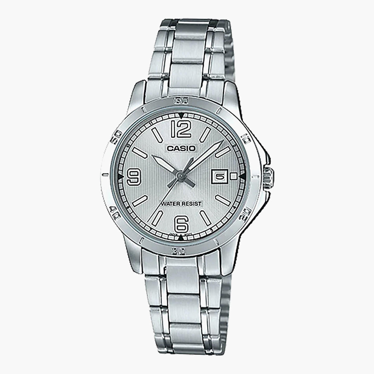 LTP-V004D-7B2UDF- راقب حزام ستانليس ستيل تناظرية بني للنساء كاسيو-women-watchesandjewellery-watches-image-1