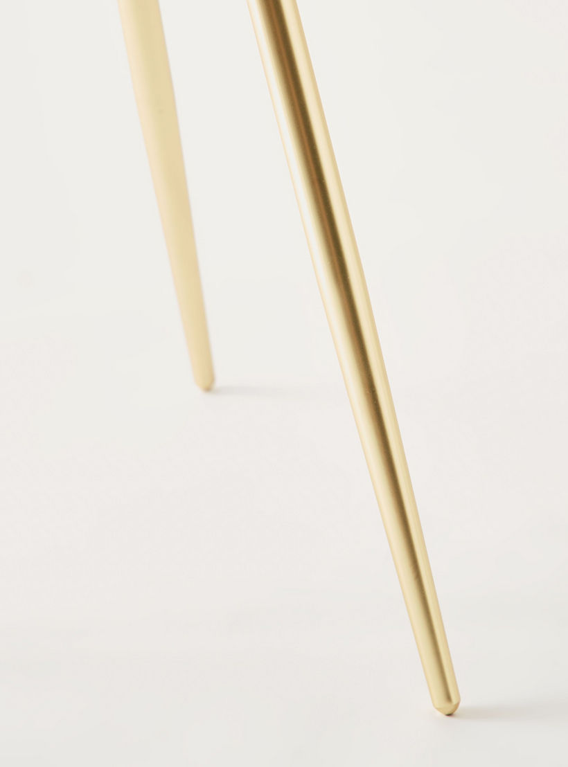 Mirror Top Accent Table - 50x50x48 cms-furniture-livingroom-sideandendtables-image-4