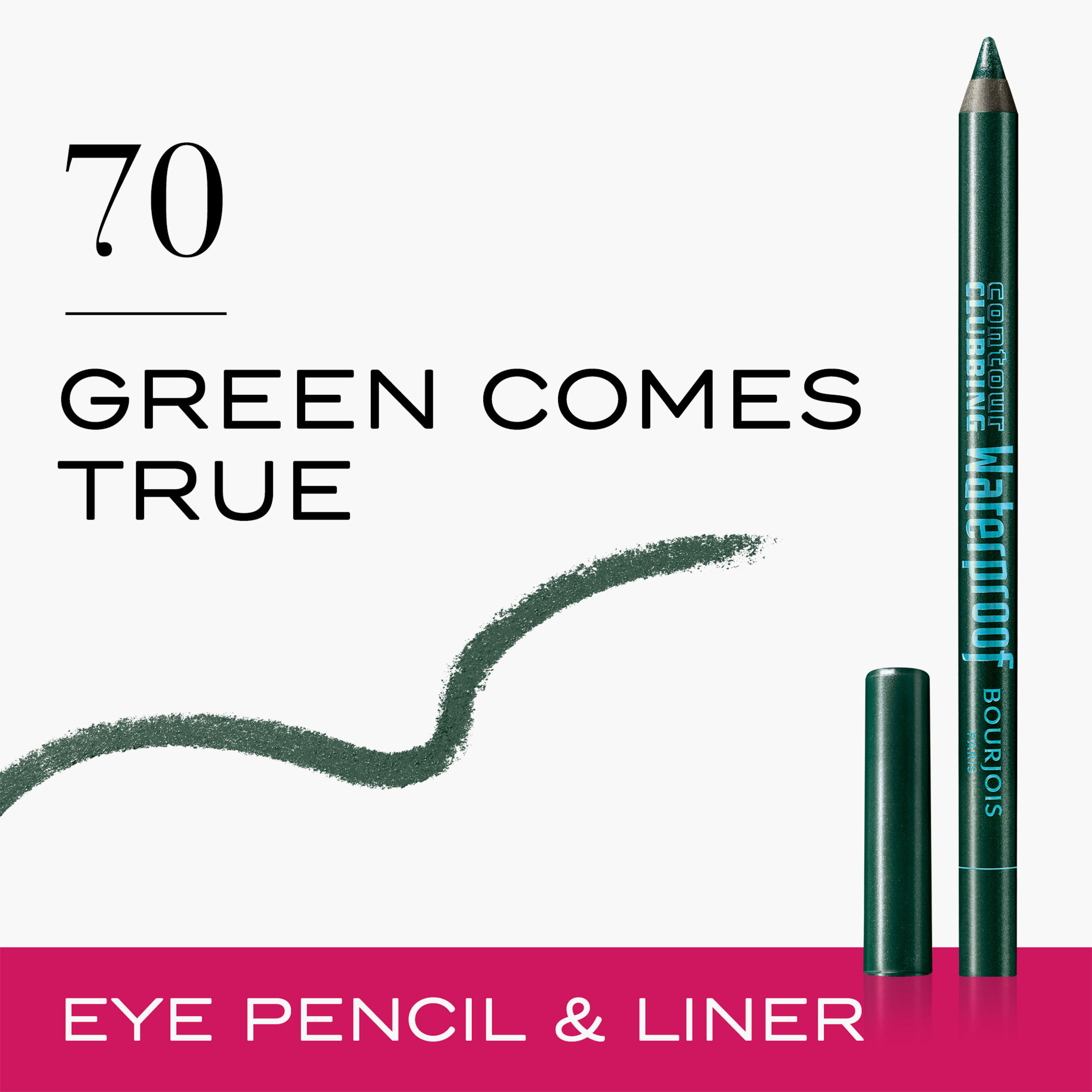 Bourjois Contour Clubbing Waterproof Eye Pencil and Liner - 1.2 gms-beautyandpersonalcare-makeup-eyes-eyeliners-image-2