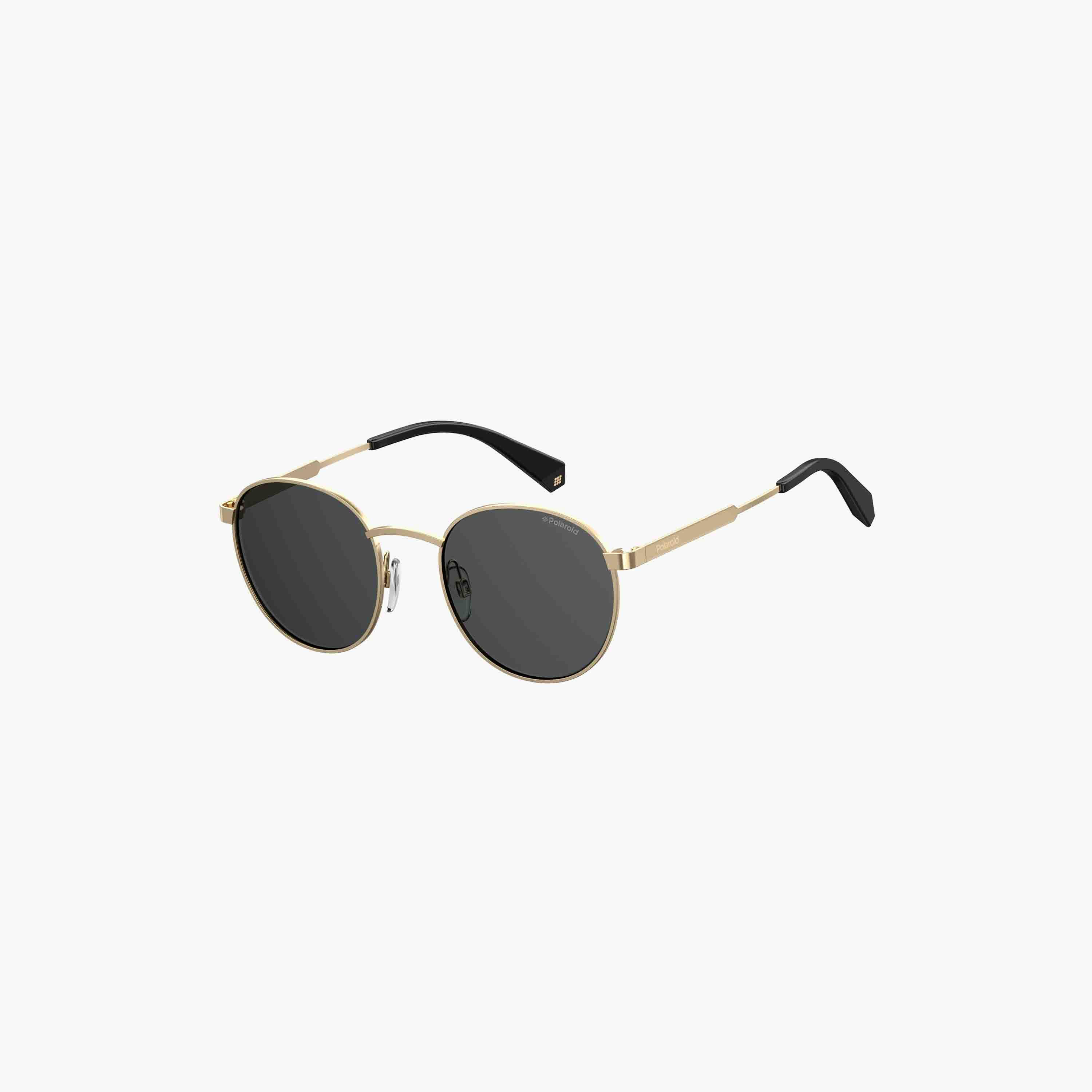 2003952F751M9-نظارة شمسيه مستدير عدسة رمادي رجال بولارويد-men-sunglasses-image-1