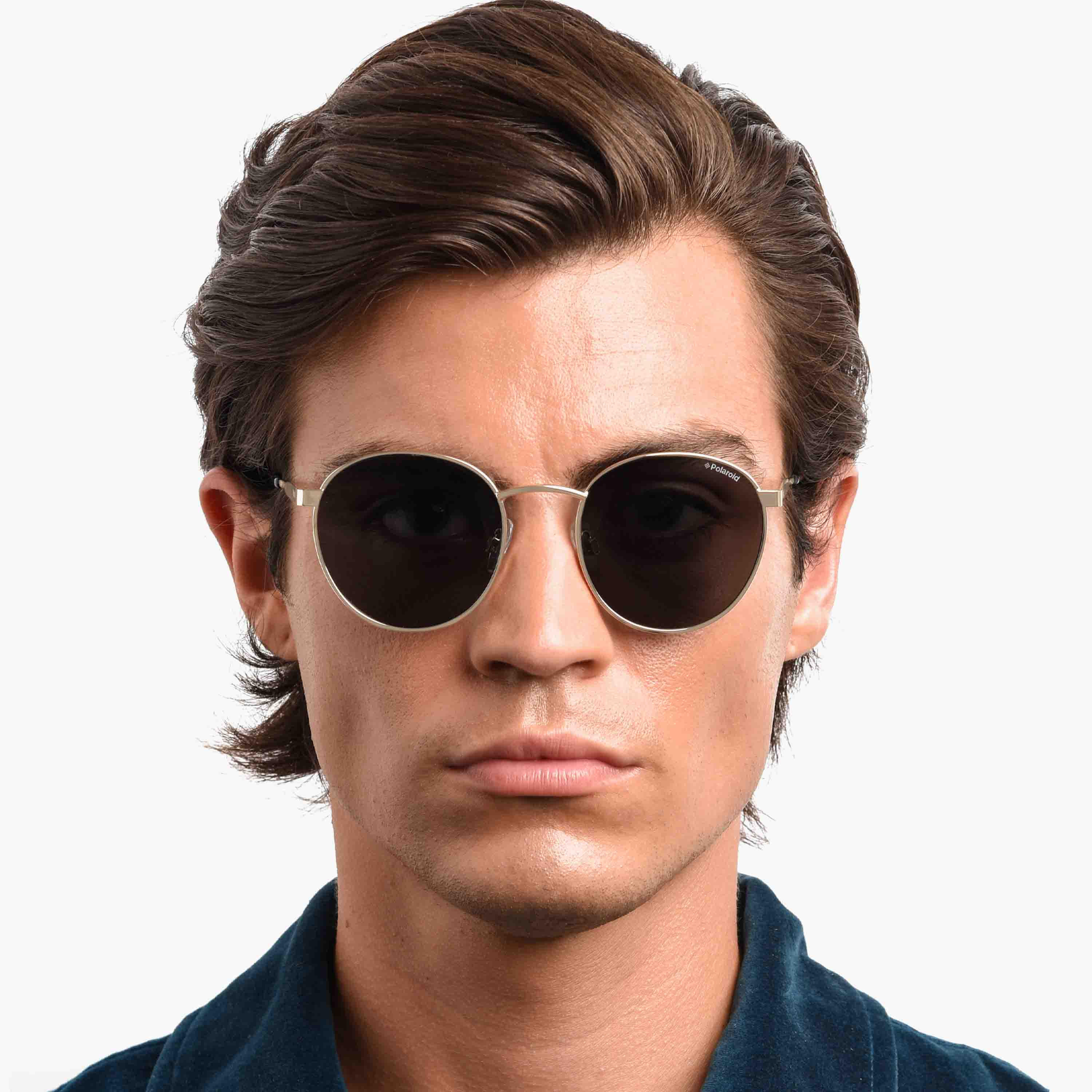 Polaroid Polarised and UV Protected Grey Lens Round Sunglass-2003952F751M9-men-sunglasses-image-5